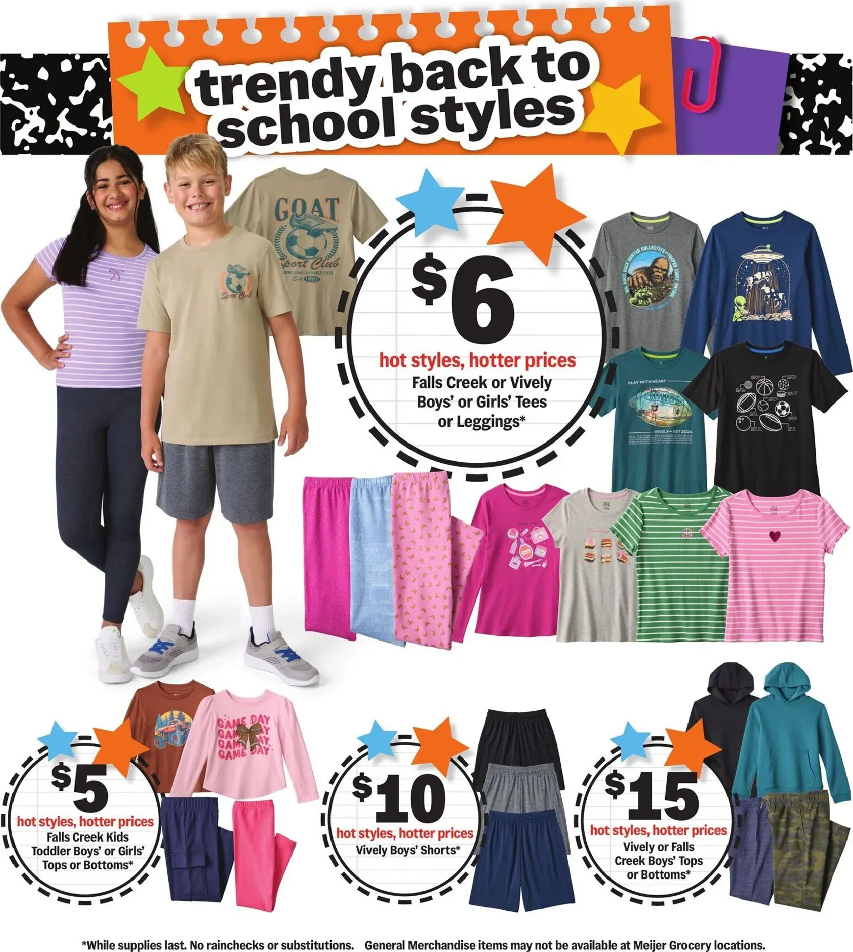 Weekly ad Current Meijer - School deals under $1 leaflet valid from Wednesday 08/26/2026 to Tuesday 09/08/2026 from August 26 to September 8 2026 - Page 5