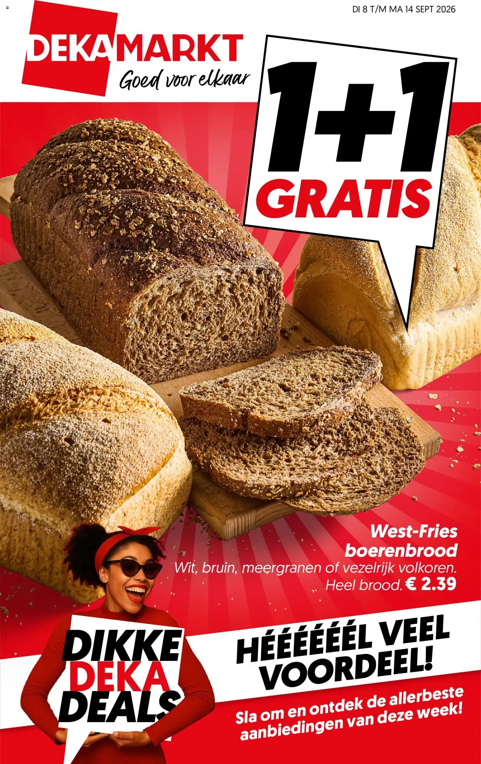 Dekamarkt: Dikke Deka Deals van 8 september tot 14 september 2026 - Folder pagina 1