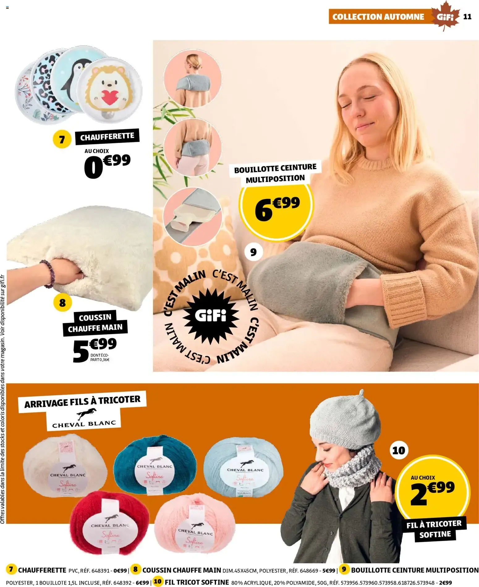 GiFi - Spécial Automne : Un Automne à Croquer! du 29 septembre au 12 octobre 2026 - Catalogue page 11