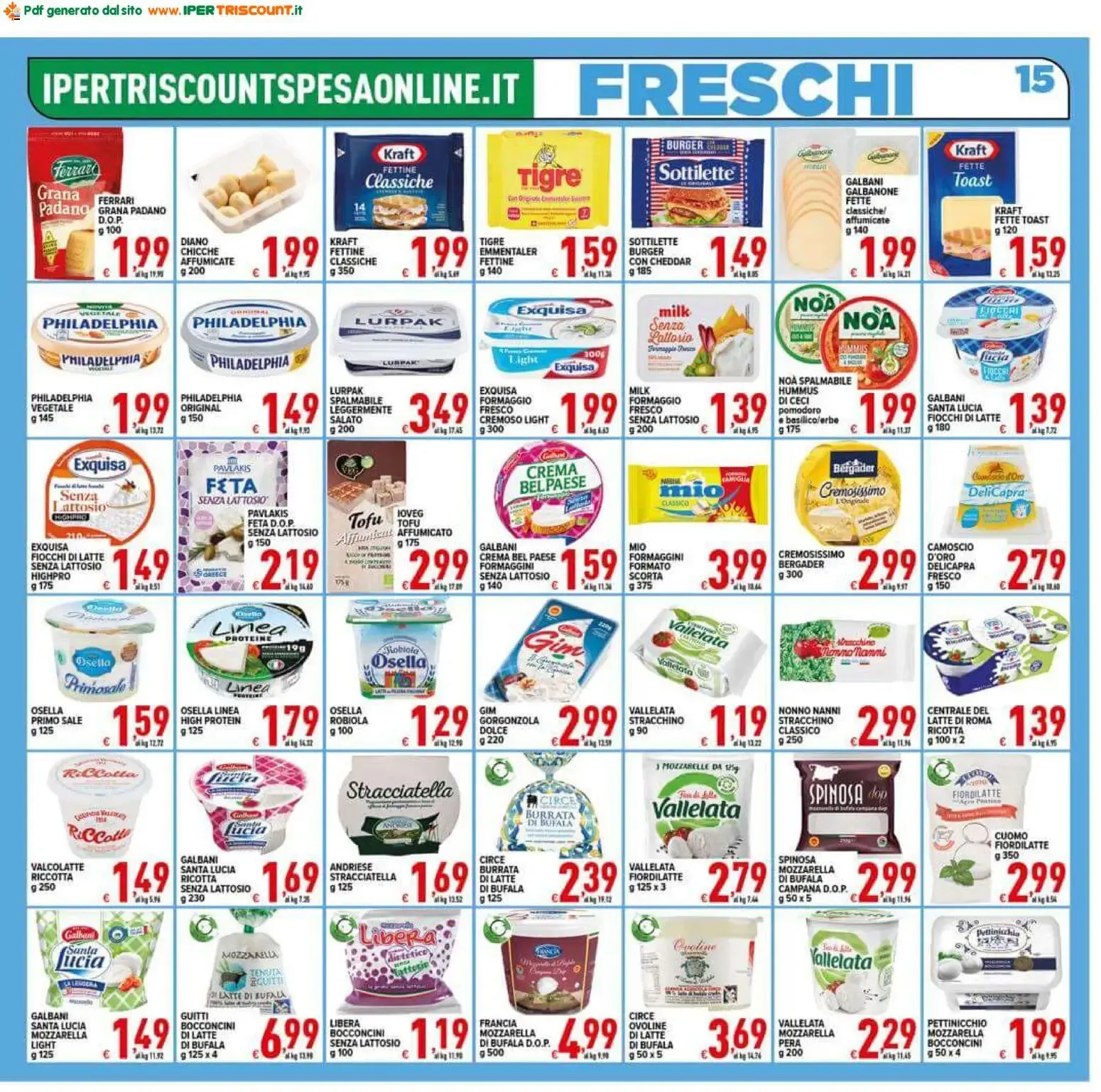 Ipertriscount volantino dal 23/09/2026 - online Offerte da 23 settembre a 1 ottobre di 2026 - Pagina del volantino 15