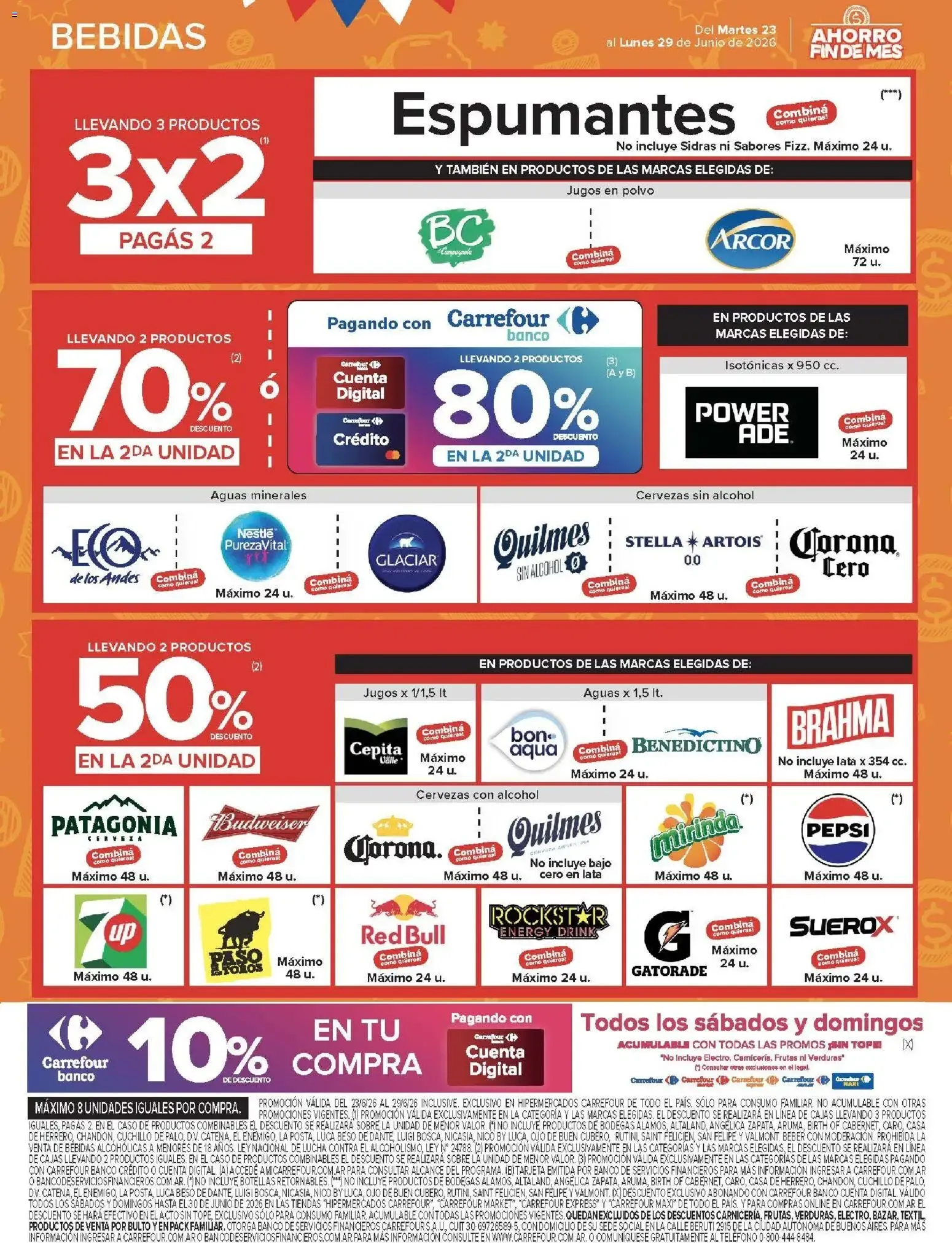 Ofertas de Carrefour: Ofertas de Hiper y Market - Ahorro Fin de Mes 23 de junio al 29 de junio 2026 - Página 15 del catálogo