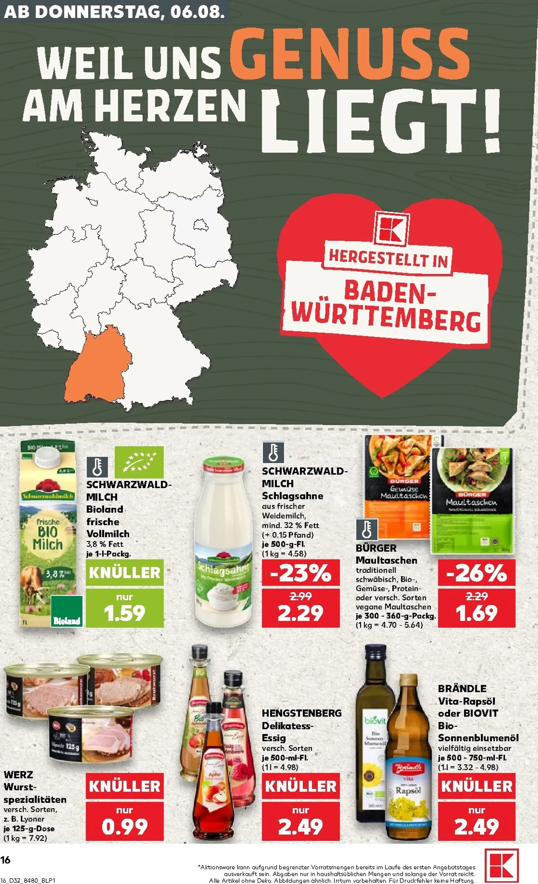 Kaufland Prospekt nächste Woche – von Donnerstag 06.08.2026 bis Mittwoch 12.08.2026 von 6. August bis 12. August 2026 - Prospekt seite 17