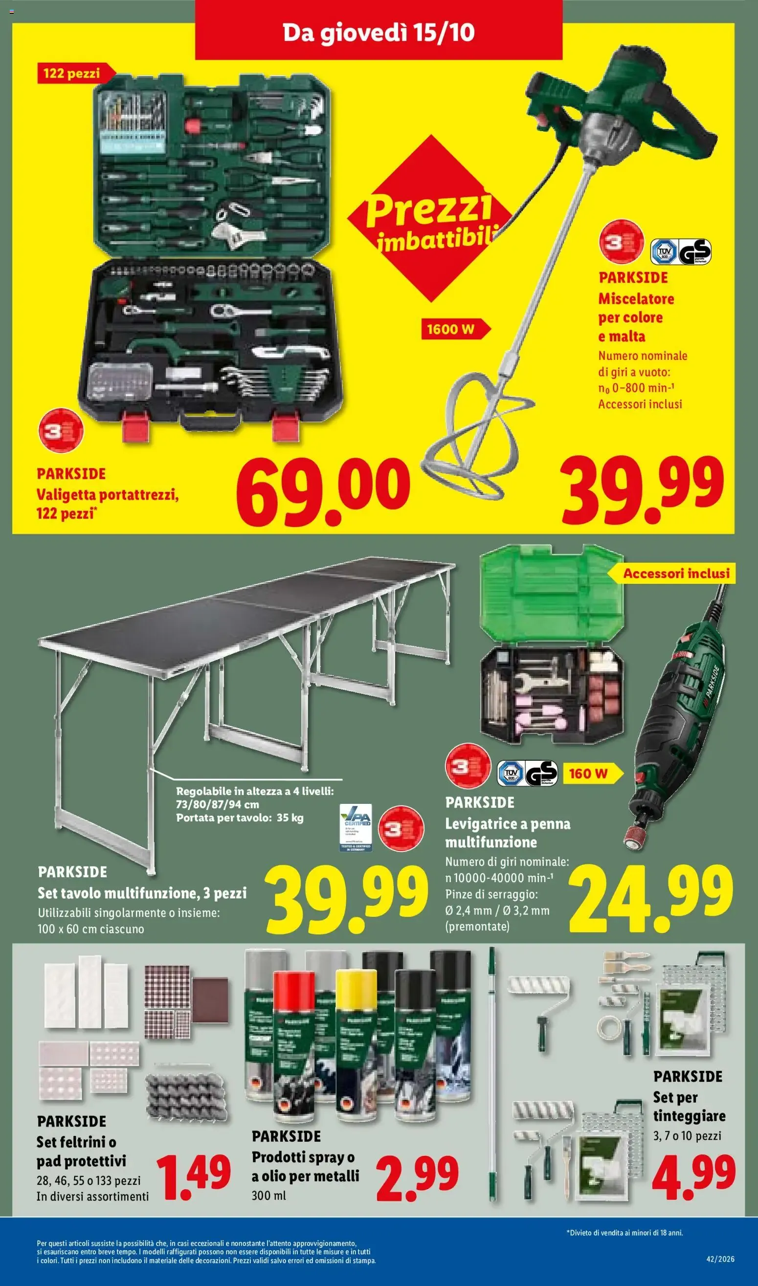 NUOVO LIDL volantino dal 15/10/2026 della prossima settimana da 15 ottobre a 21 ottobre di 2026 - Pagina del volantino 33