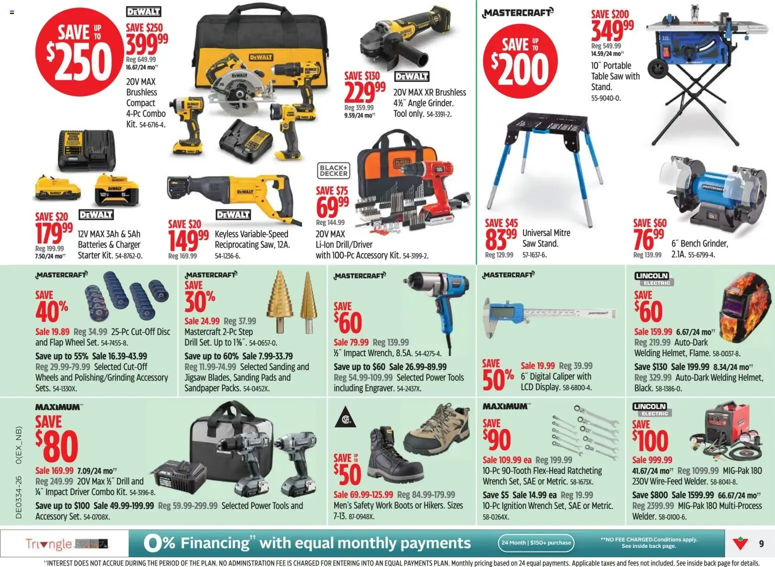Canadian Tire weekly flyer from Aug 20, 2026 > weekly specials & deals from August 20 to August 26 2026 - flyer page 9