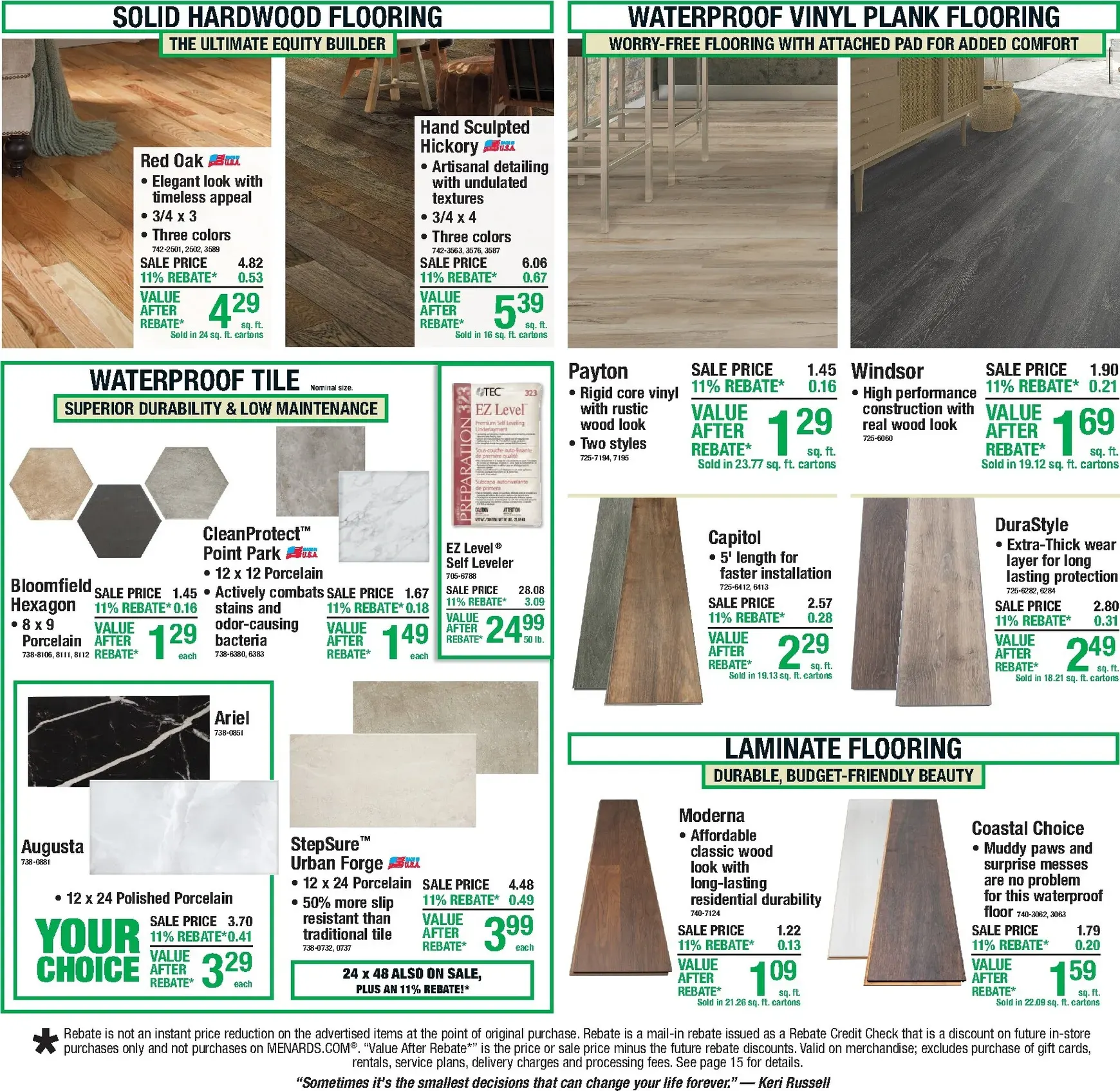 Weekly ad Current Menards - 11% Rebate Sale leaflet valid from Thursday 06/11/2026 to Sunday 06/21/2026 from June 11 to June 21 2026 - Page 17