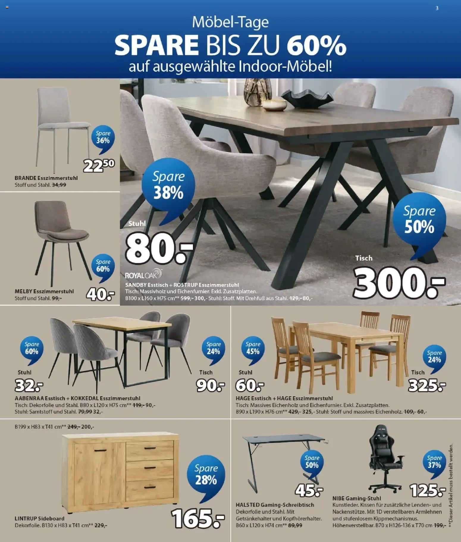 JYSK: Días de Muebles y Hogar - Ahorra hasta un 60% von 16. August bis 17. September 2026 - Prospekt seite 3