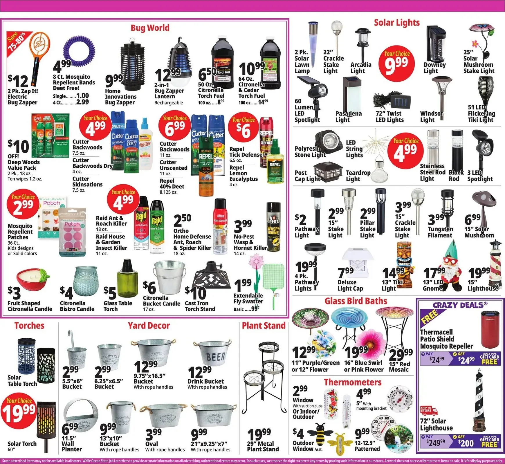 Weekly ad Current Ocean State Job Lot leaflet valid from Thursday 08/06/2026 to Wednesday 08/12/2026 from August 6 to August 12 2026 - Page 7