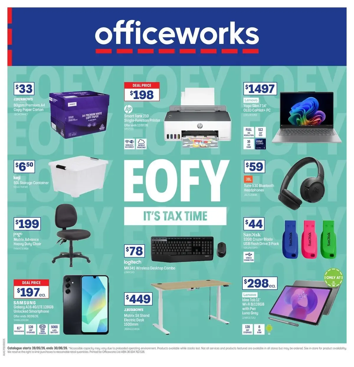 Officeworks - EOFY It's Tax Time