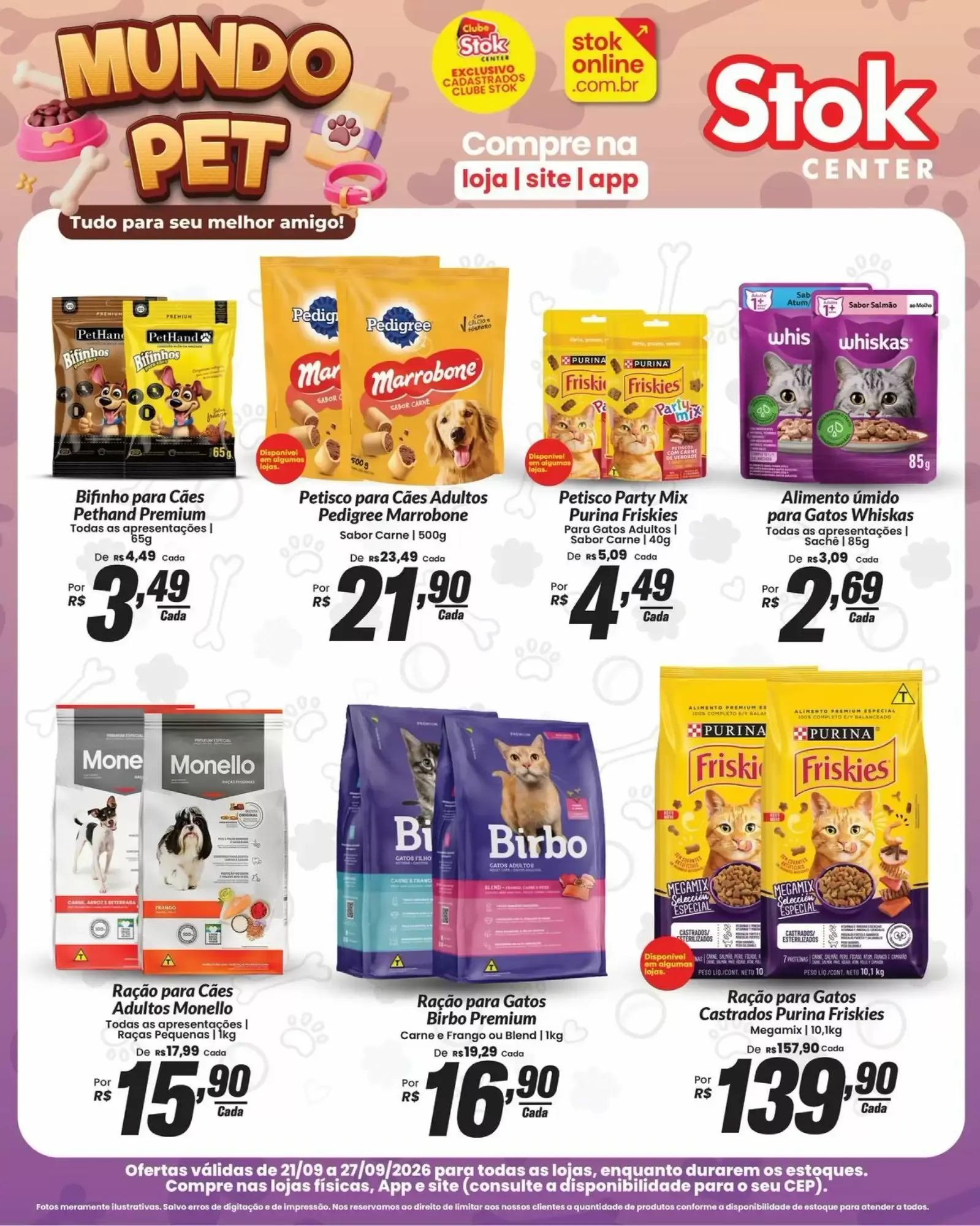 Encarte de Mundo Pet - Stok Center 21 de setembro até 27 de setembro 2026 - Pagina 1