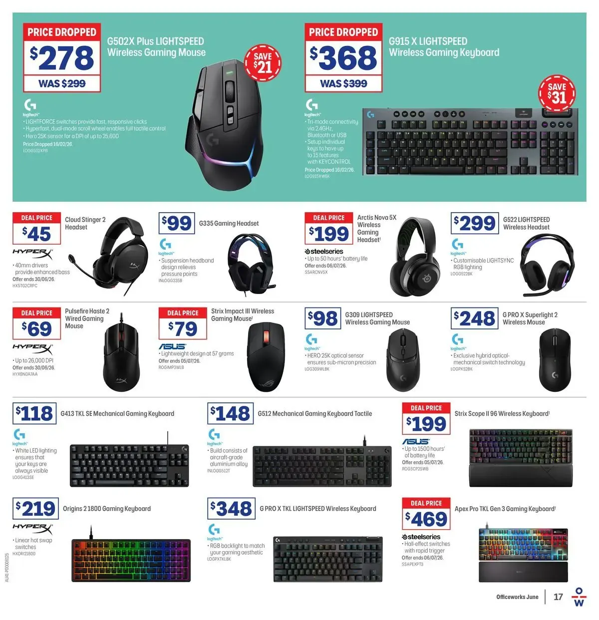 Officeworks - EOFY It's Tax Time - Catalogue valid from 28 May to 30 June 2026 - page 17