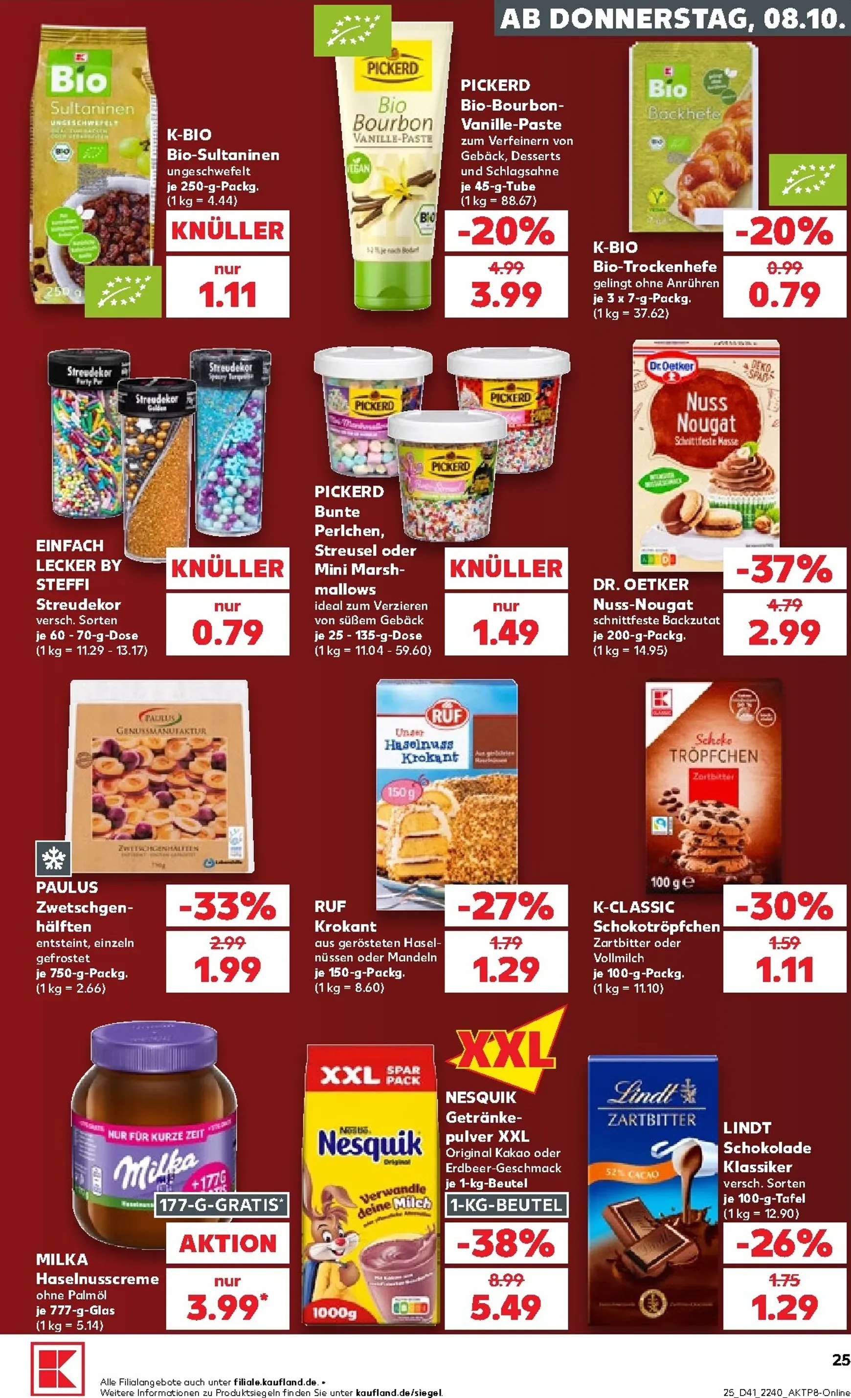 Neuer Kaufland Prospekt – von Donnerstag 08.10.2026 bis Mittwoch 14.10.2026 von 8. Oktober bis 14. Oktober 2026 - Prospekt seite 26