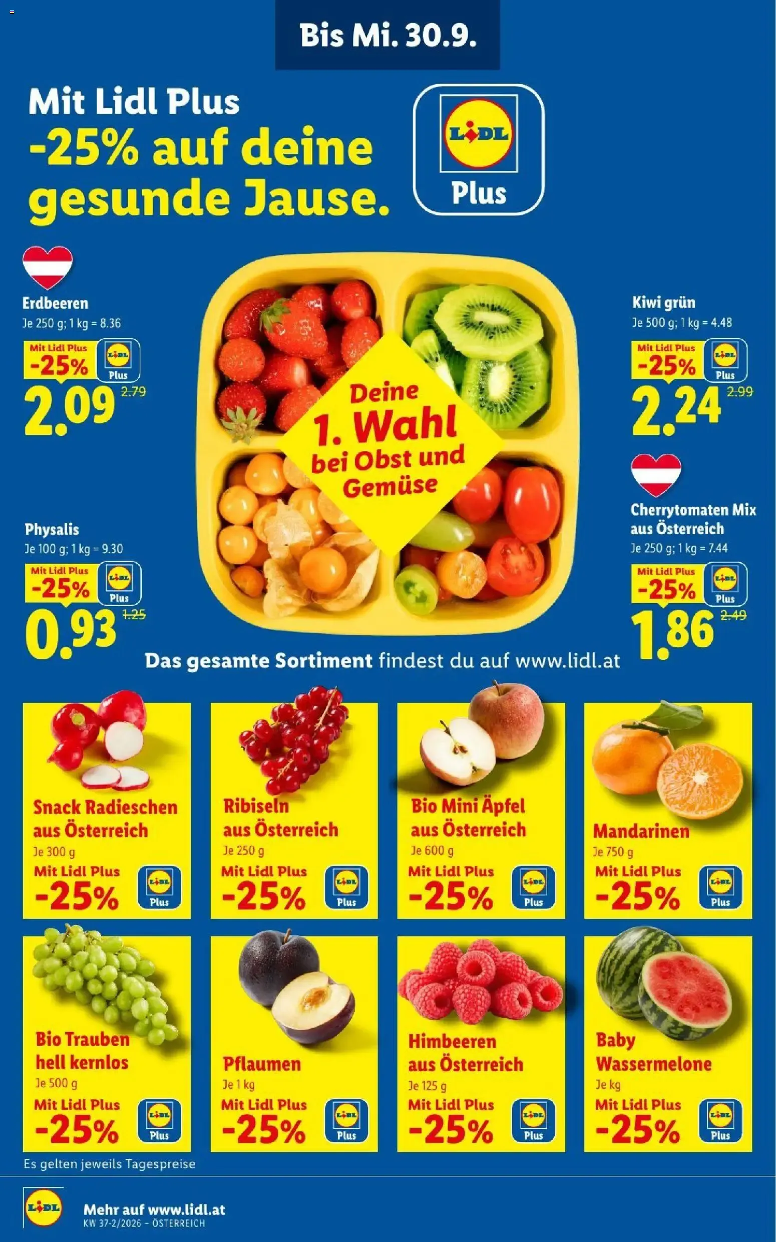 Lidl - Flugblatt ab 10.09.2026 - Angebote ab donnerstag von 10. September bis 12. September 2026 - Flugblätt seite 2