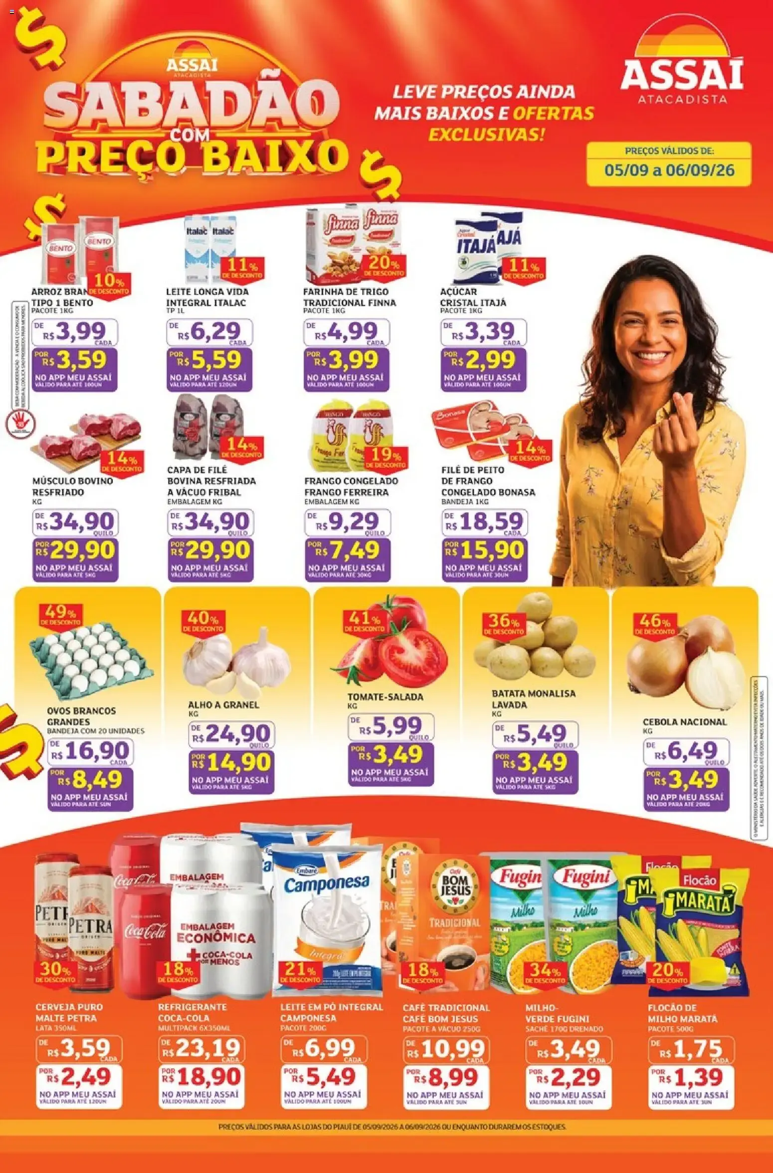 Encarte de Assaí Atacadista ofertas - PI de 05/09/2026 | Promoções Online 5 de setembro até 6 de setembro 2026 - Pagina 1