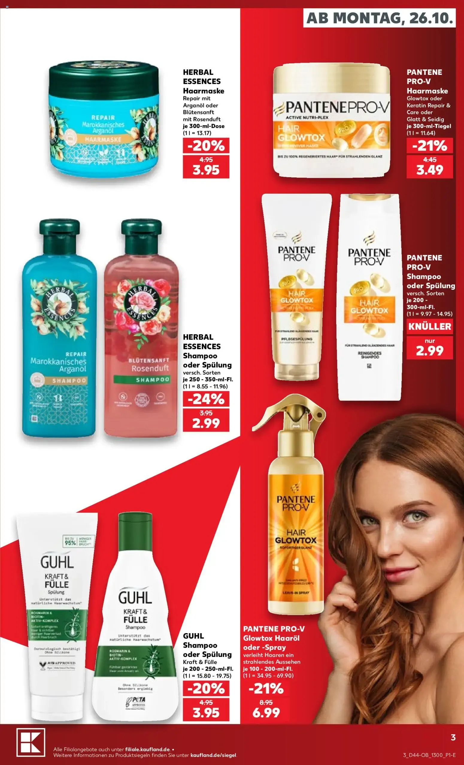 Kaufland: Deutschlands größte Drogerie-Abteilung van 26 oktober tot 7 november 2026 - Folder pagina 3