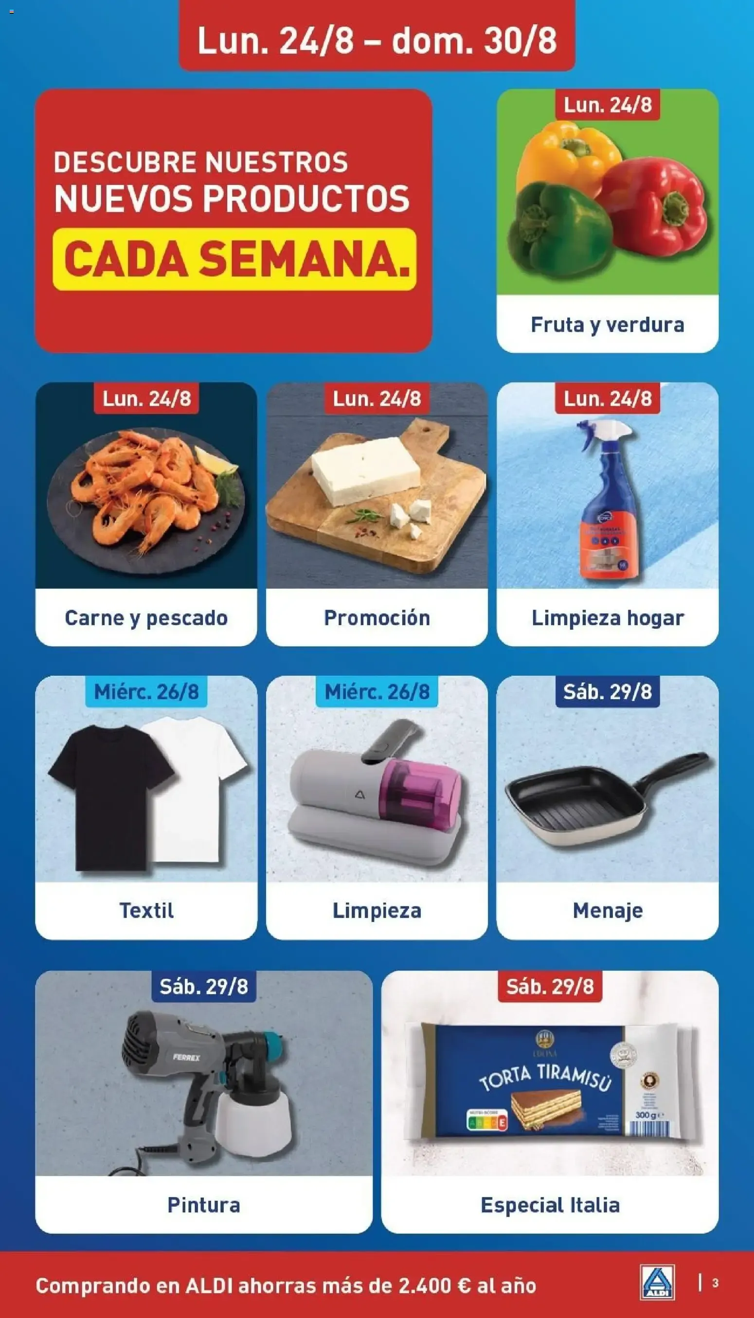 Catálogo de Aldi folleto Canarias del 24/08/2026 | Catálogo 24 de agosto al 30 de agosto 2026 - Página 3