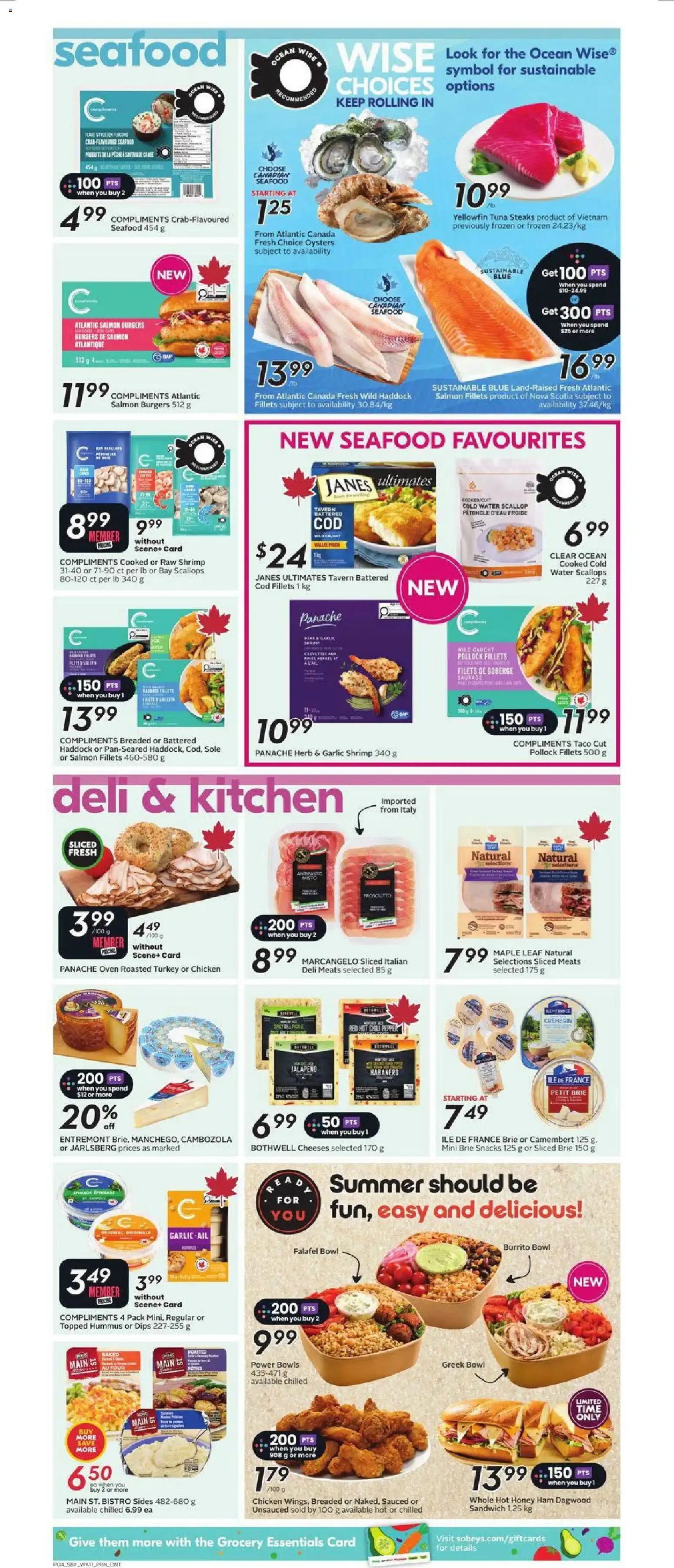 Sobeys weekly flyer / circulaire from Jul 9, 2026 > weekly specials & deals from July 9 to July 15 2026 - flyer page 7