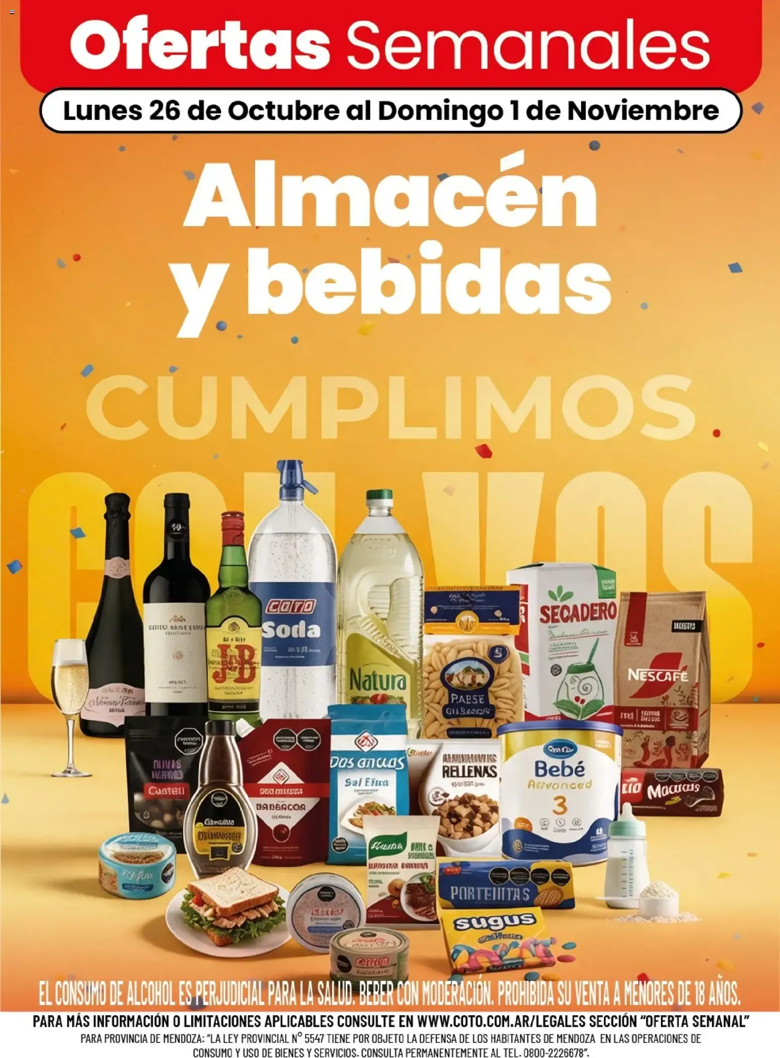 Ofertas Semanales - Almacén y bebidas