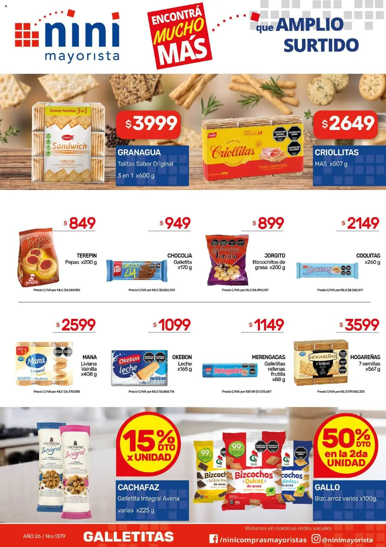 Ofertas de NINI Mayorista catálogo del 28/09/2026 - 04/10/2026 28 de septiembre al 4 de octubre 2026 - Página 41 del catálogo