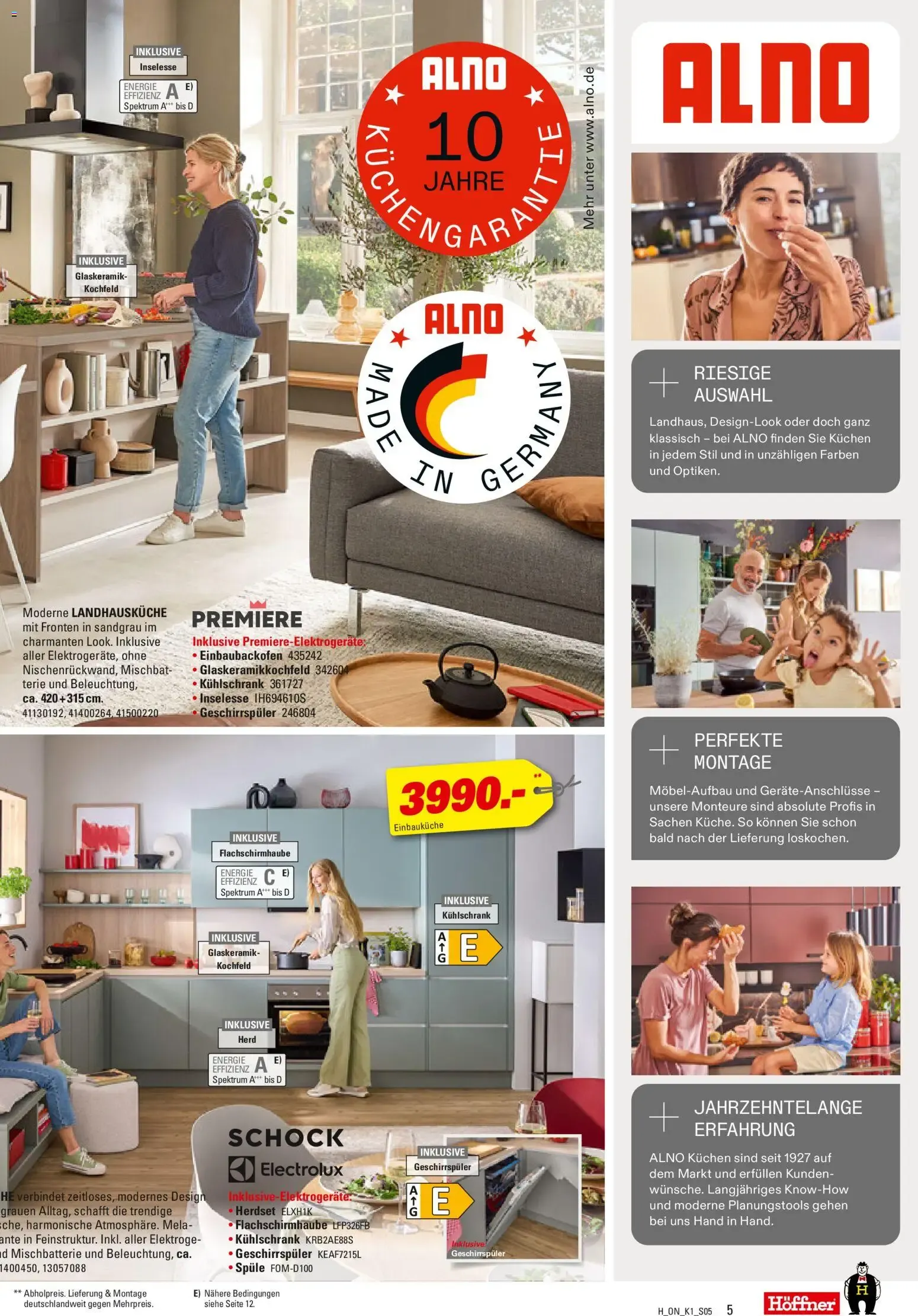 Höffner - 1/2 PREIS FÜR FREI GEPLANTE KÜCHEN von 26. Juni bis 28. Juli 2026 - Prospekt seite 5