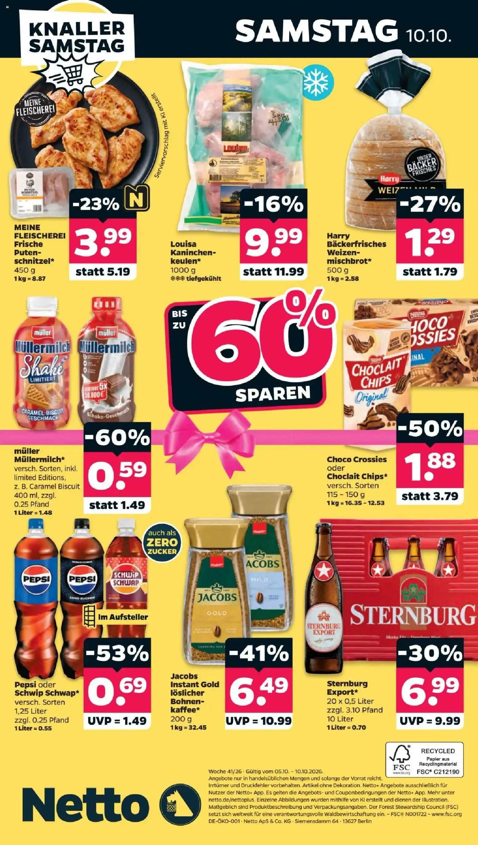 Netto von 5. Oktober bis 10. Oktober 2026 - Prospekt seite 38