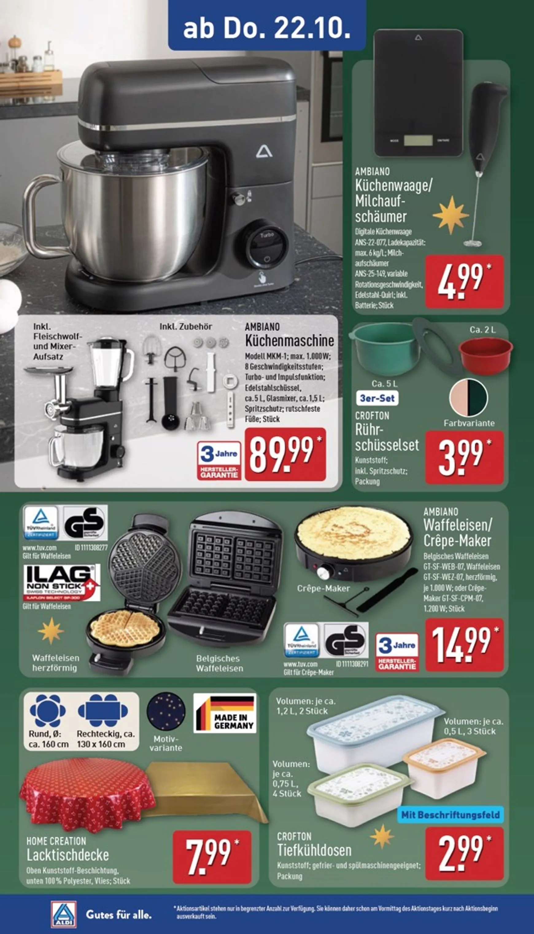 ALDI NORD - Ausblick Prospekt nächste Woche – von Montag 19.10.2026 bis Samstag 24.10.2026 von 19. Oktober bis 24. Oktober 2026 - Prospekt seite 13