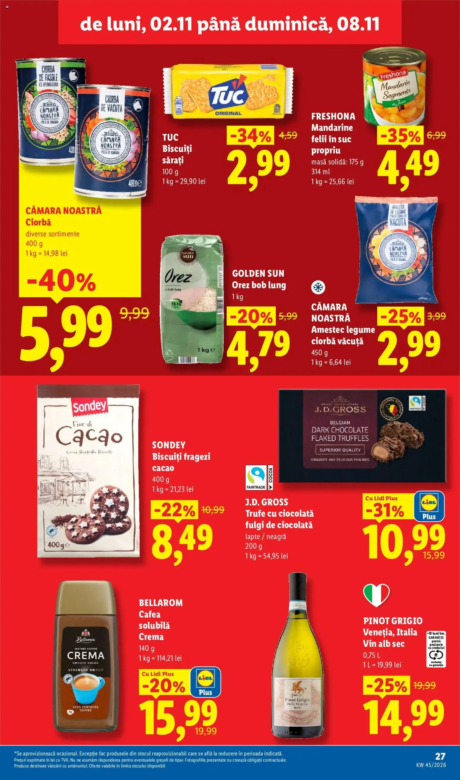 Catalog Catalog Lidl BLACK FRIDAY (02.11.2026) de la 2 noiembrie până la 8 noiembrie 2026 - Revista Pagina 27