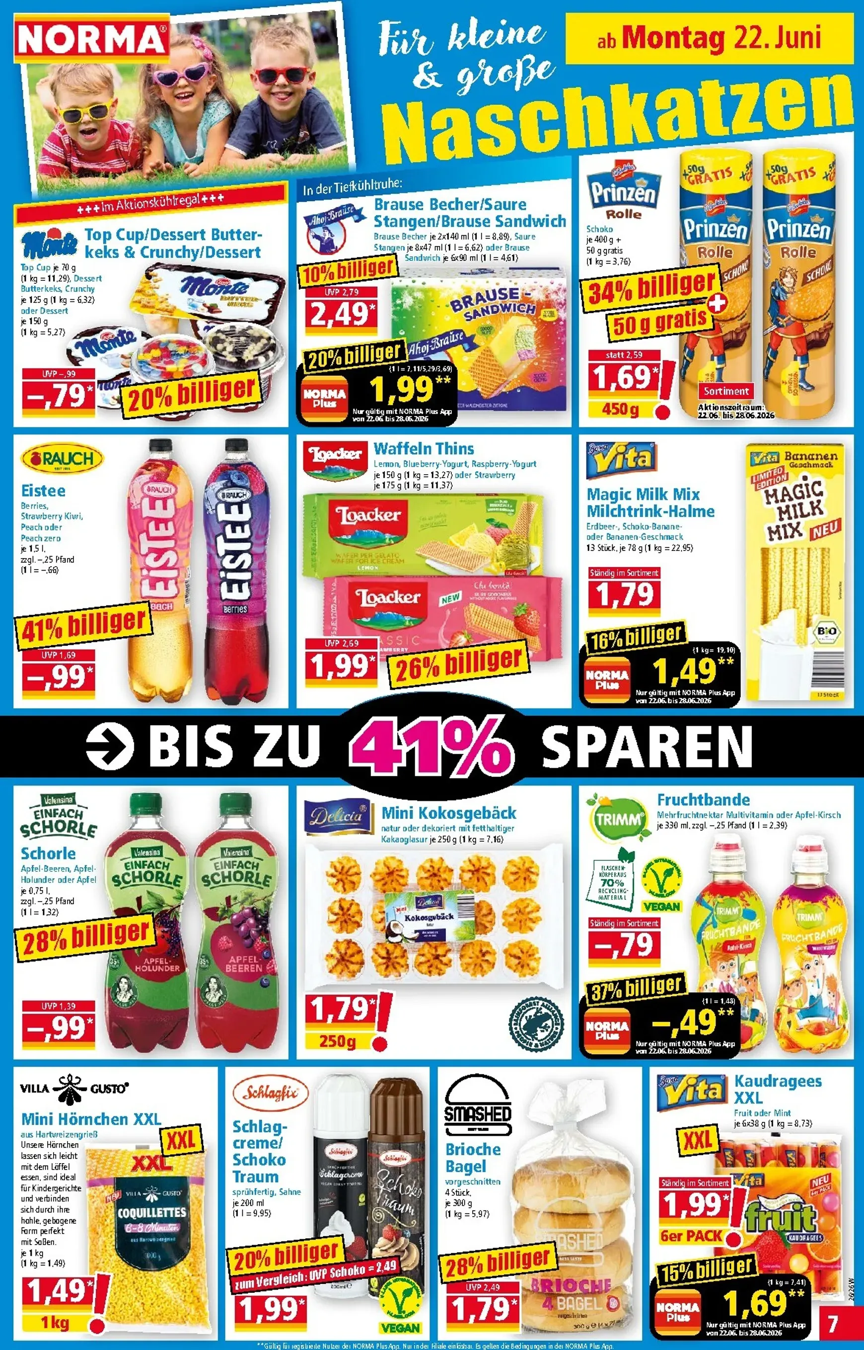 Norma Prospekt nächste Woche – von Montag 22.06.2026 bis Samstag 27.06.2026 von 22. Juni bis 27. Juni 2026 - Prospekt seite 7