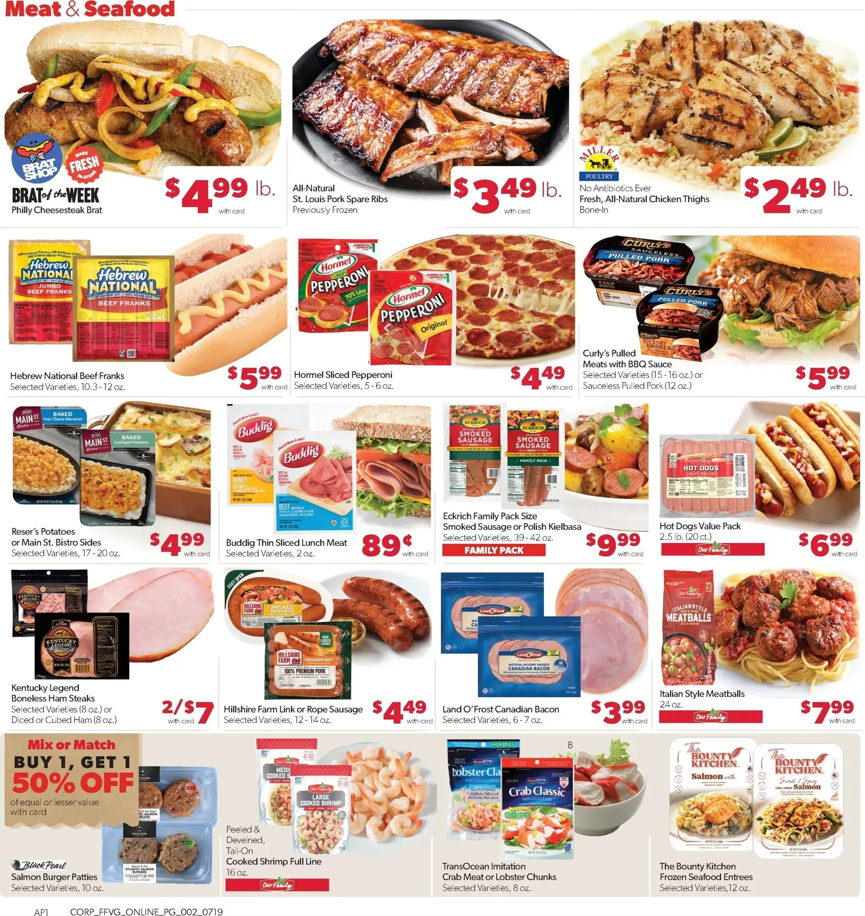 Weekly ad Current Family Fare leaflet valid from Sunday 07/19/2026 to Saturday 07/25/2026 from July 19 to July 25 2026 - Page 7