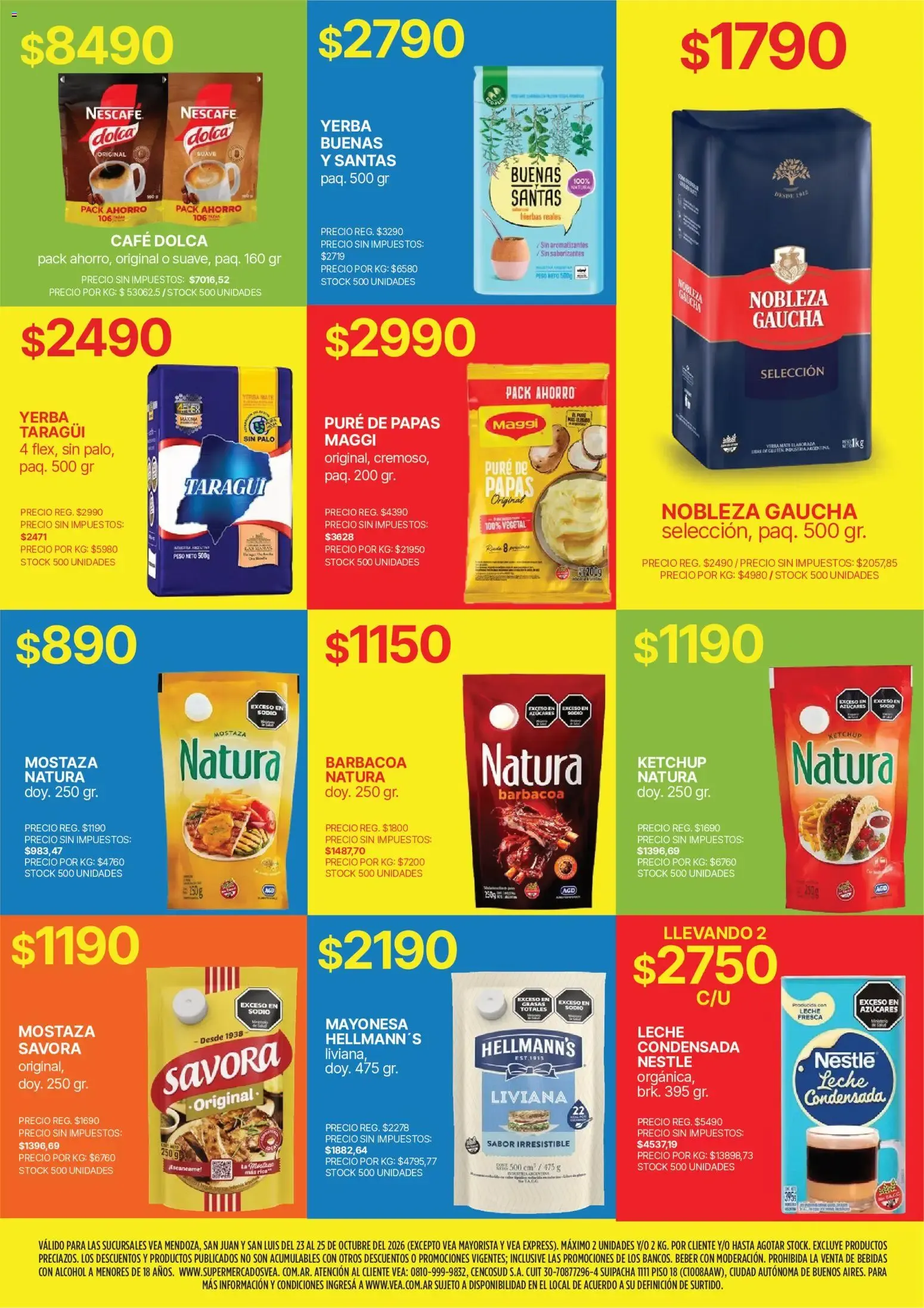 Ofertas de Vea - Fin de semana Cuyo del 23/10/2026 - 25/10/2026 23 de octubre al 25 de octubre 2026 - Página 7 del catálogo