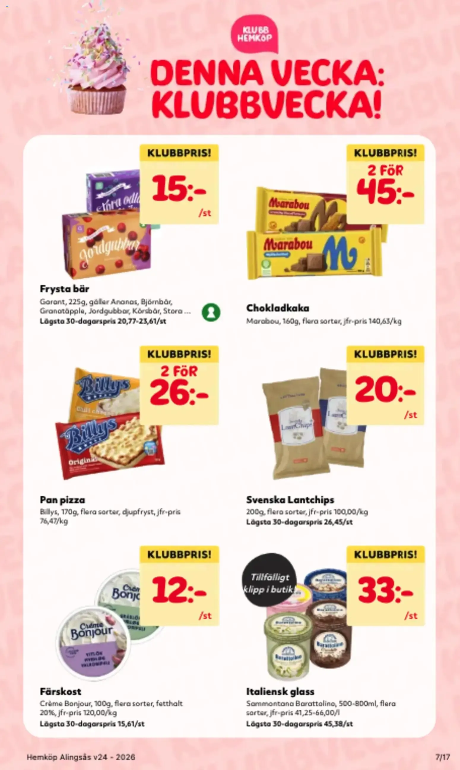 Hemköp VECKANS BÄSTA PRISER! från 8 juni till 14 juni 2026 - Reklamblad sidor 7