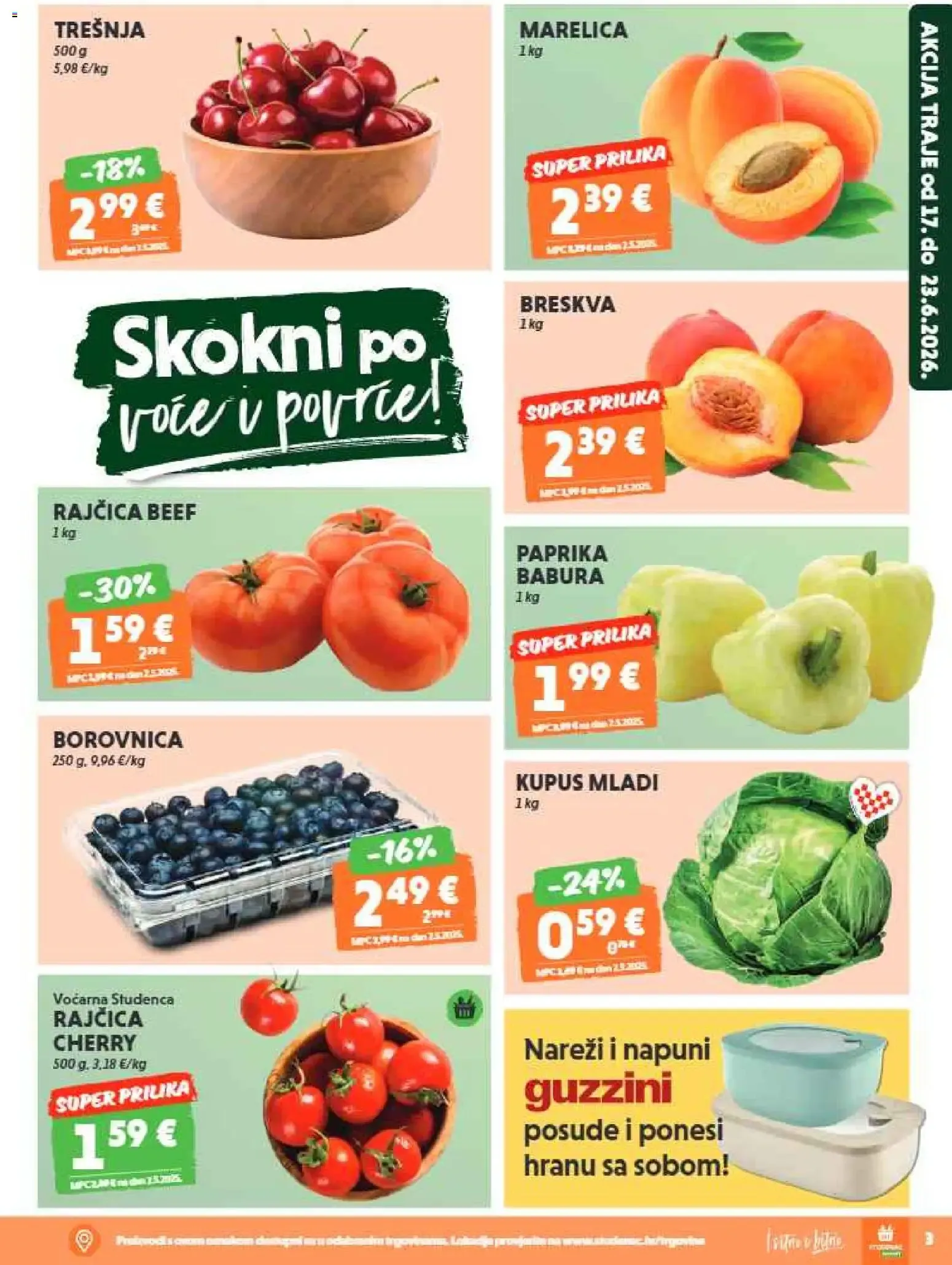 Katalog Studenac Katalog novi od 17.06.2026 na listanje > letak digitalni od 17. lipnja do 30. lipnja 2026. - Pregled Stranica 3