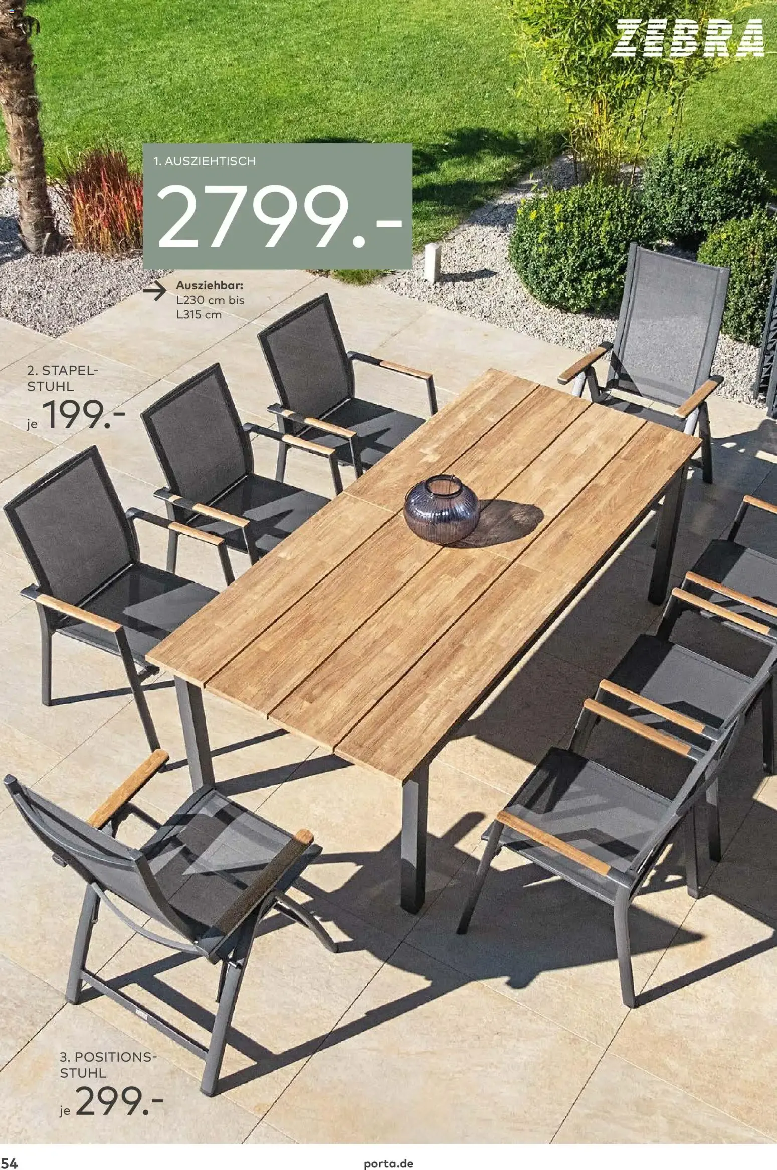 Porta! Gartenmöbel Katalog (ab 01.03.2026) zum Blättern von 1. März bis 31. August 2026 - Prospekt seite 53