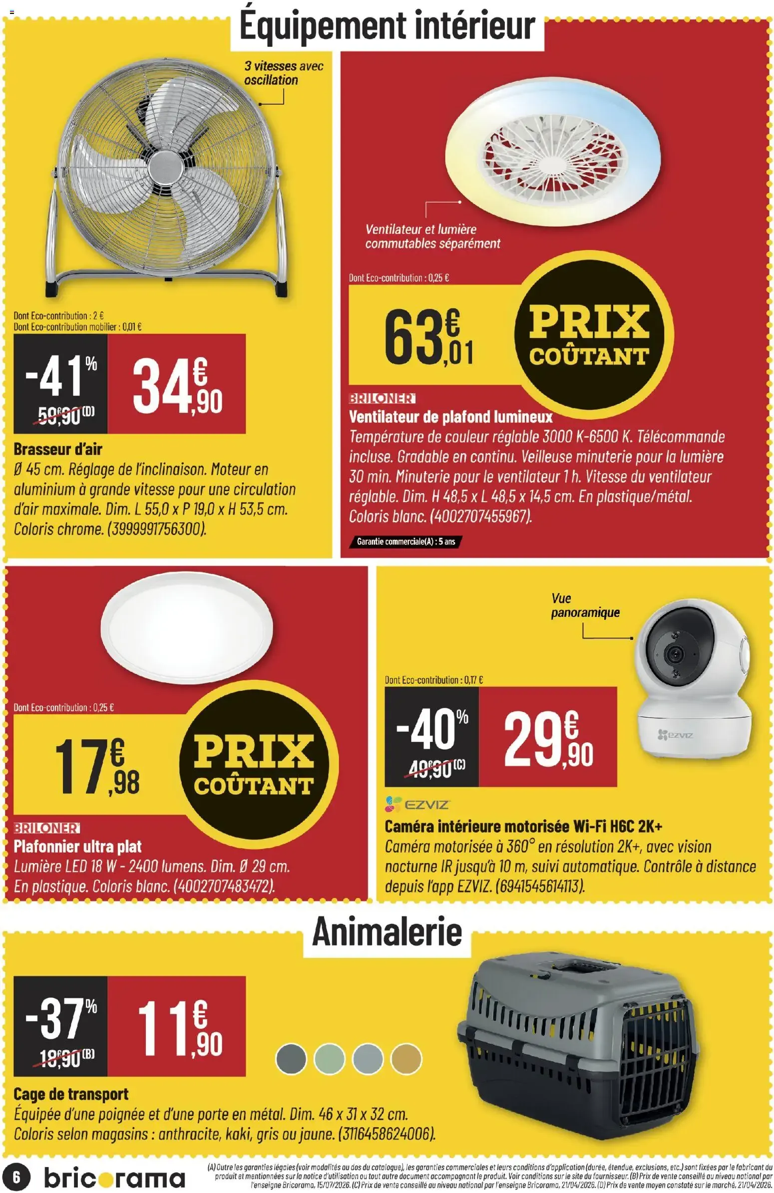Bricorama catalogue à partir du 15/07/2026 - promo en ligne du 15 juillet au 26 juillet 2026 - Catalogue page 6