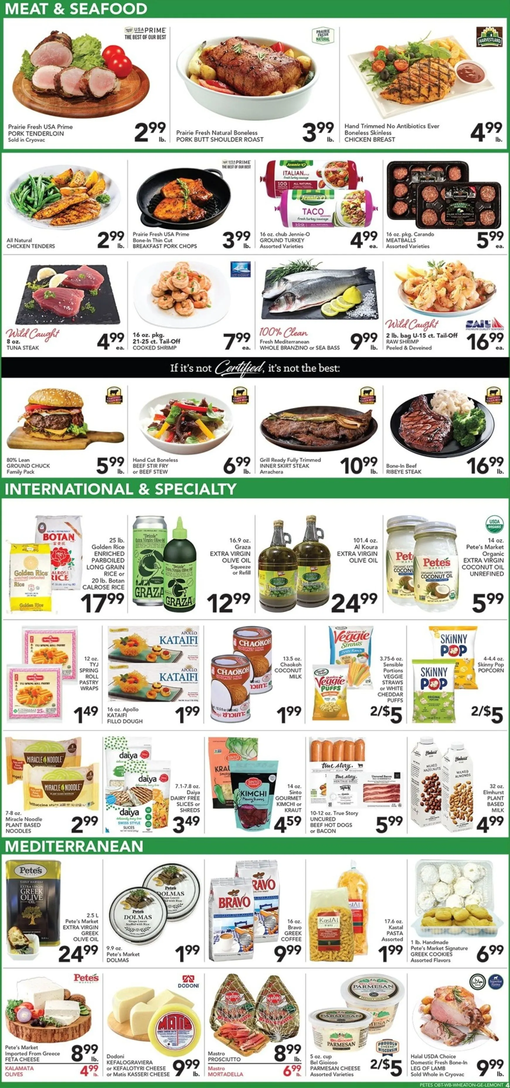 Weekly ad Current Pete's Fresh Market - Oakbrook Terrace leaflet valid from Wednesday 07/22/2026 to Tuesday 07/28/2026 from July 22 to July 28 2026 - Page 4