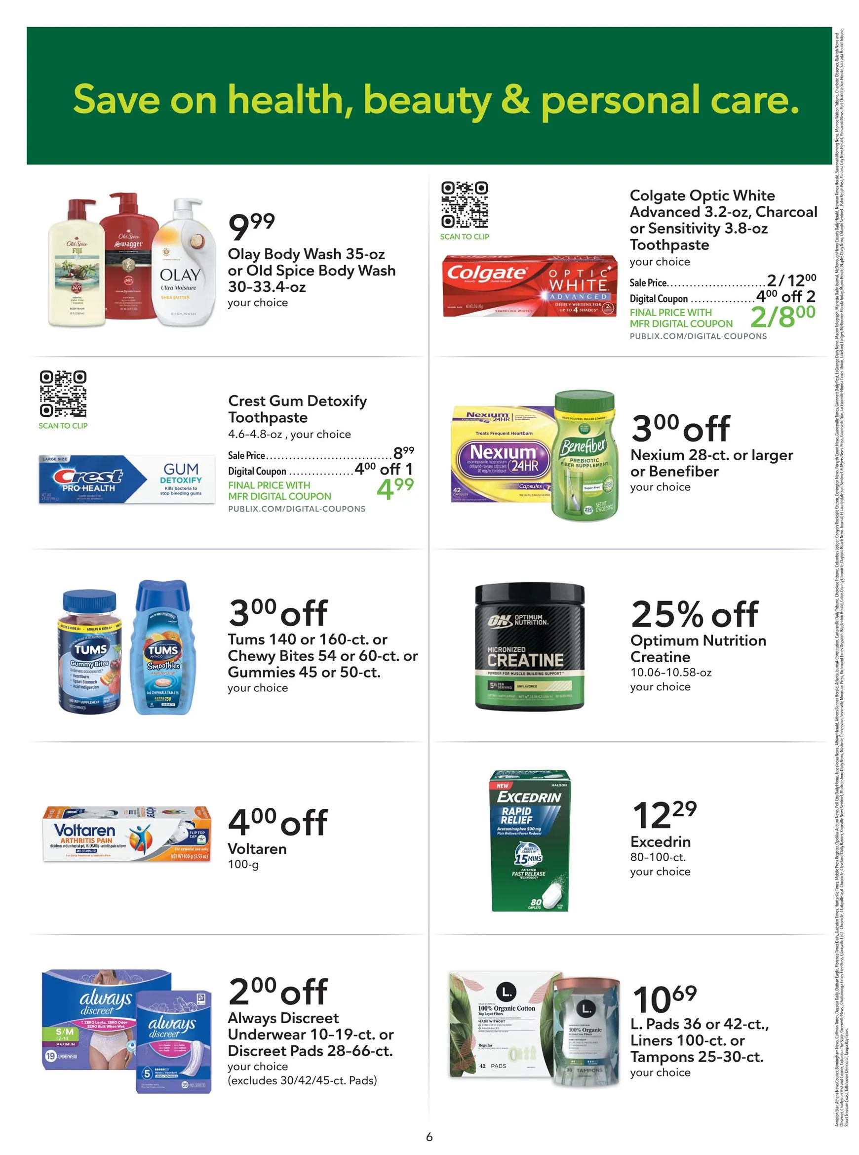 Weekly ad Publix Extra Savings from August 27 to September 9 2026 - Page 6