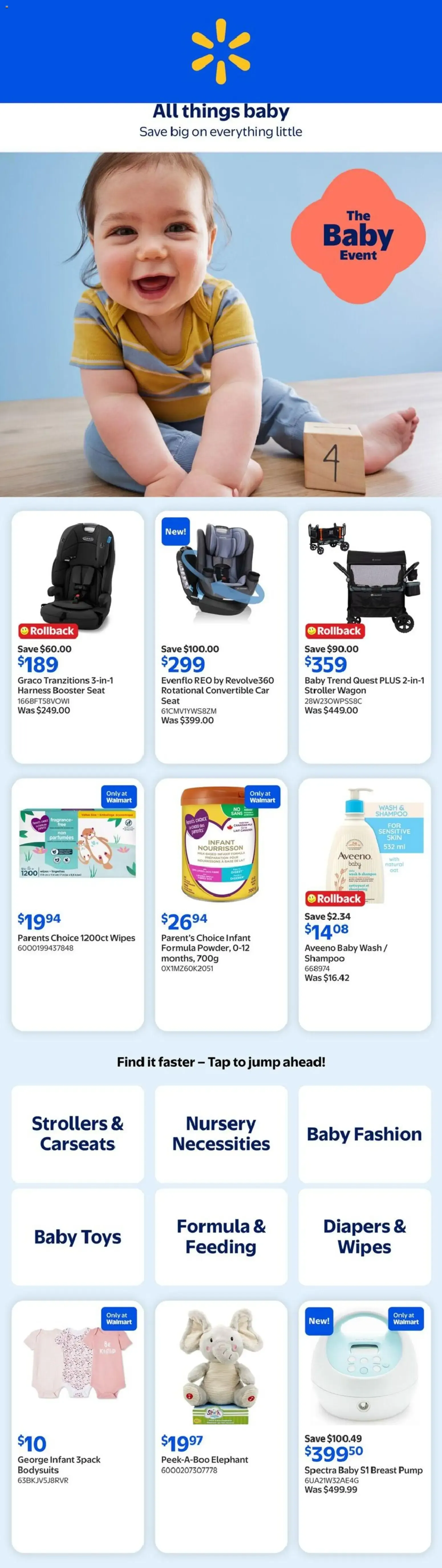 The Baby Event from June 18 to June 24 2026 - flyer page 1