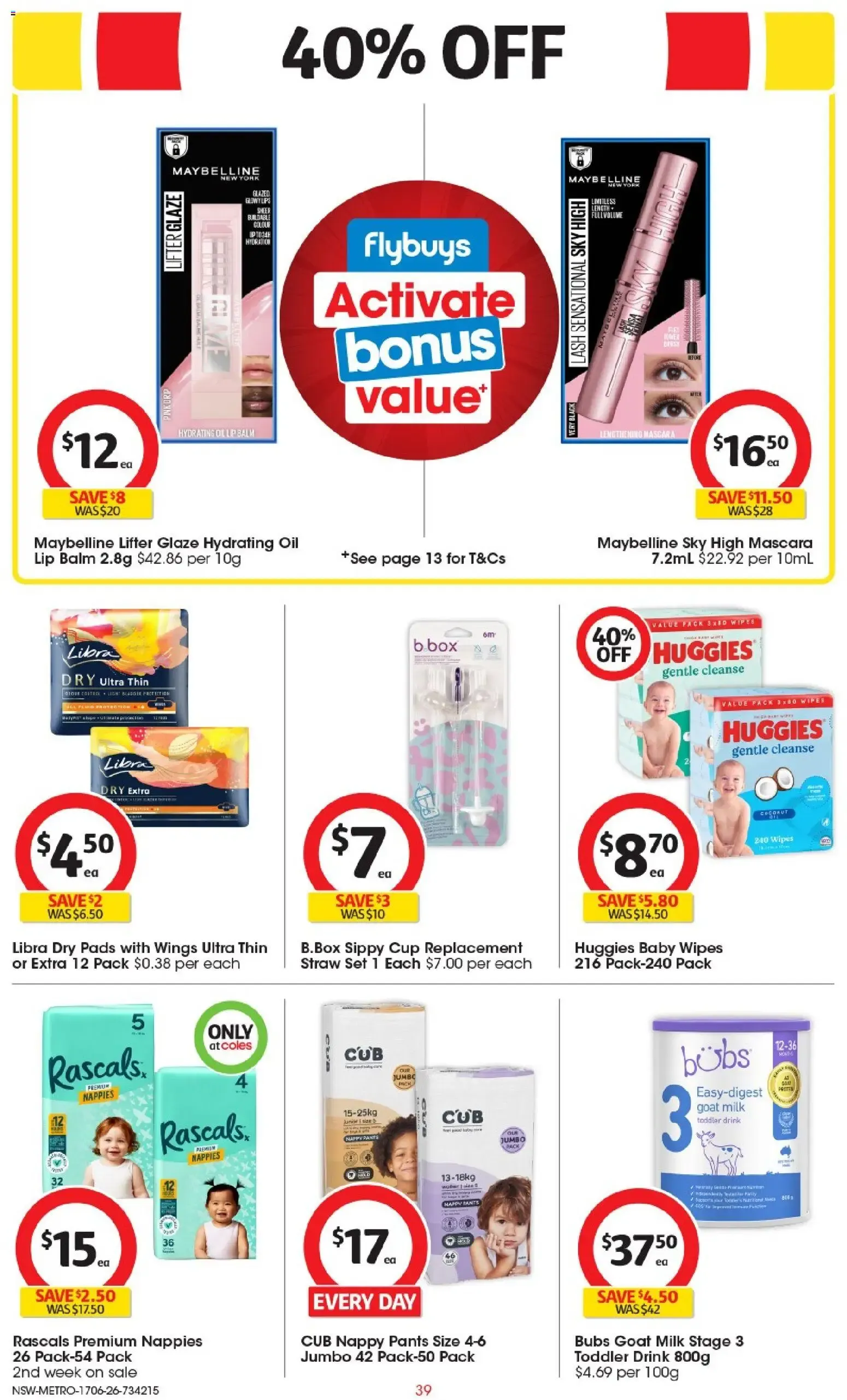 Coles catalogue valid from 17/06/2026 > Online Australia - Catalogue valid from 17 June to 23 June 2026 - page 38