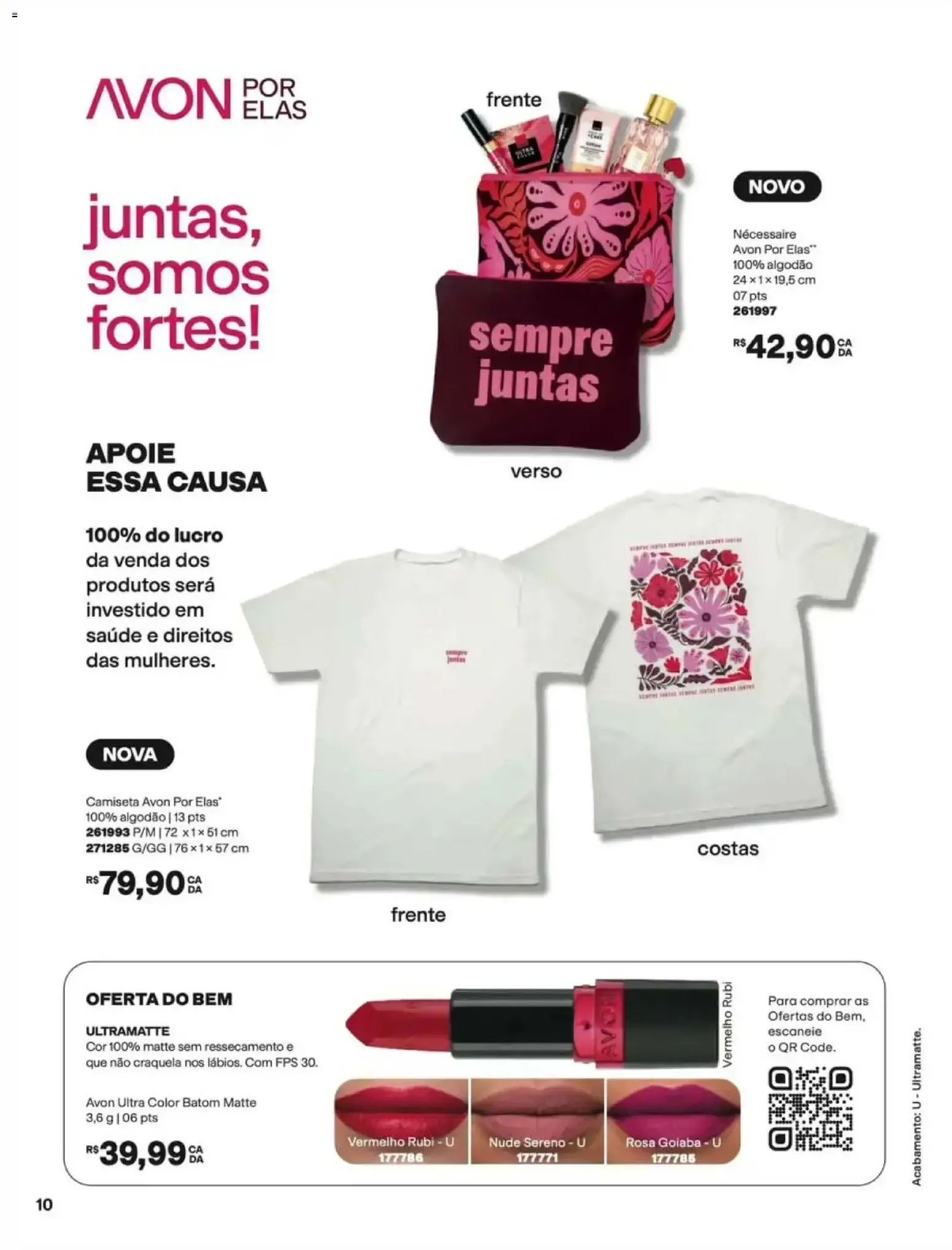 Encarte de Revista Avon - Chegou Renew Menopro - Ciclo 16/2026 12 de outubro até 2 de novembro 2026 - Pagina 10