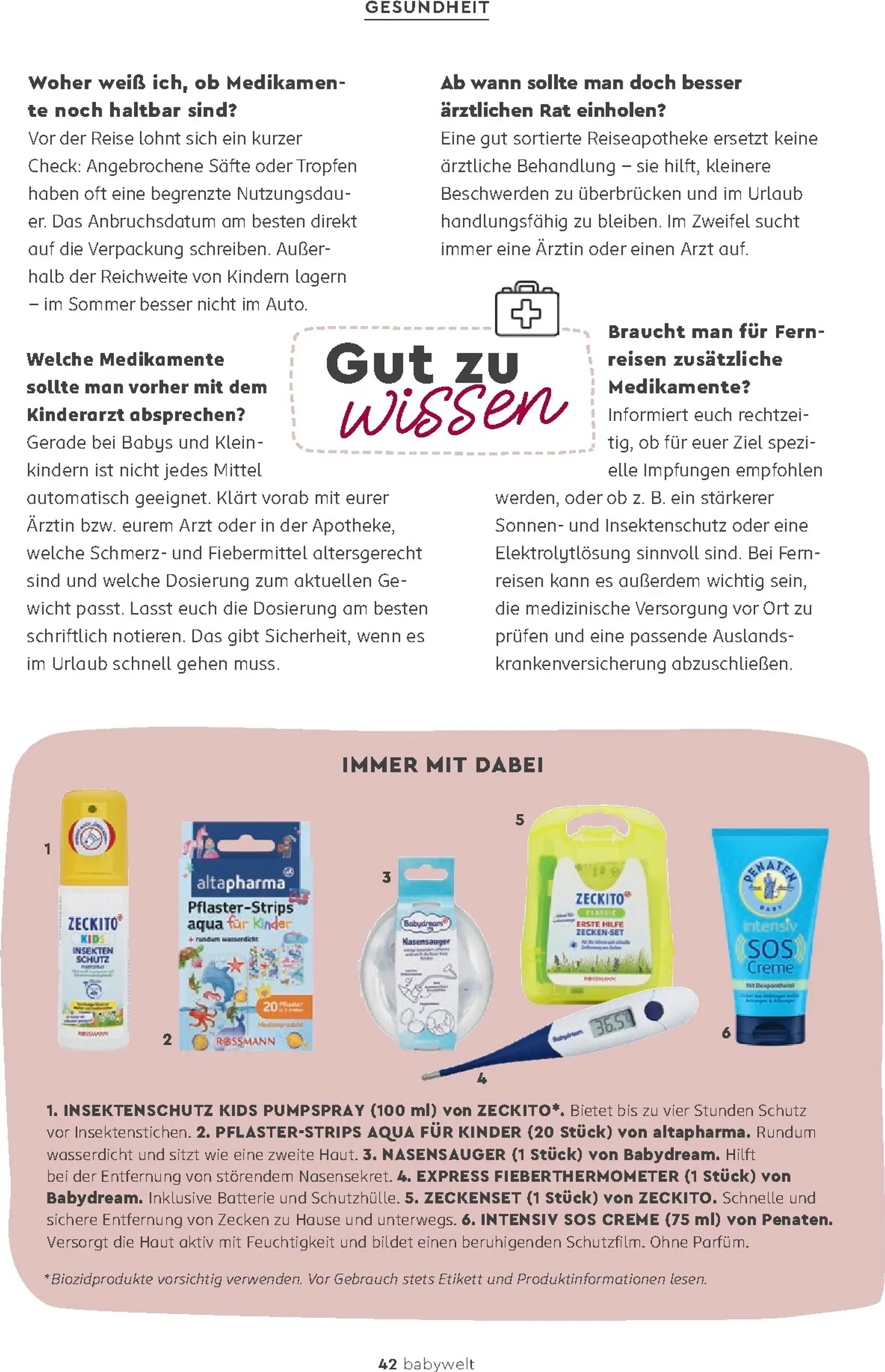 Babywelt - Das Elternmagazin von 23. Mai bis 30. Juni 2026 - Prospekt seite 43