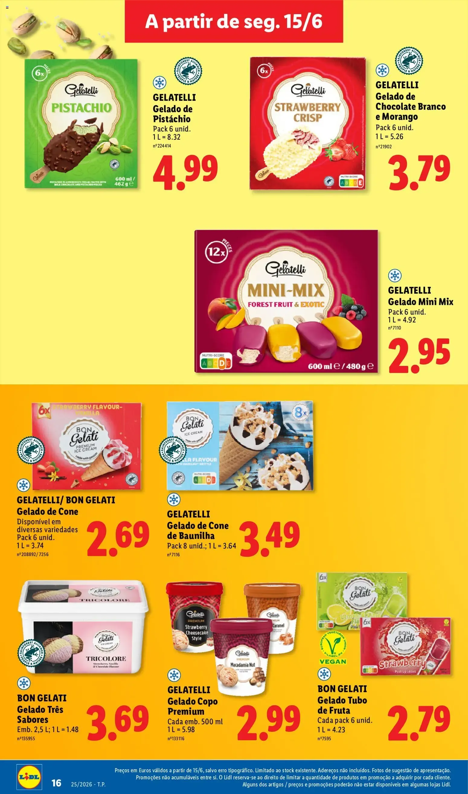 Folheto Olá verão! Descobre sabores e ideias, perfeitos para esta estação. de 15 de junho até 28 de setembro 2026 - Pagina 16