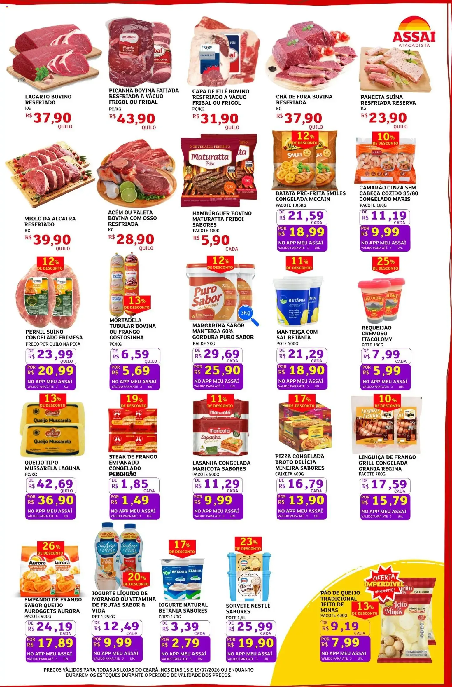 Encarte de Ofertas Turbinadas Assaí Atacadista 18 de julho até 19 de julho 2026 - Pagina 3