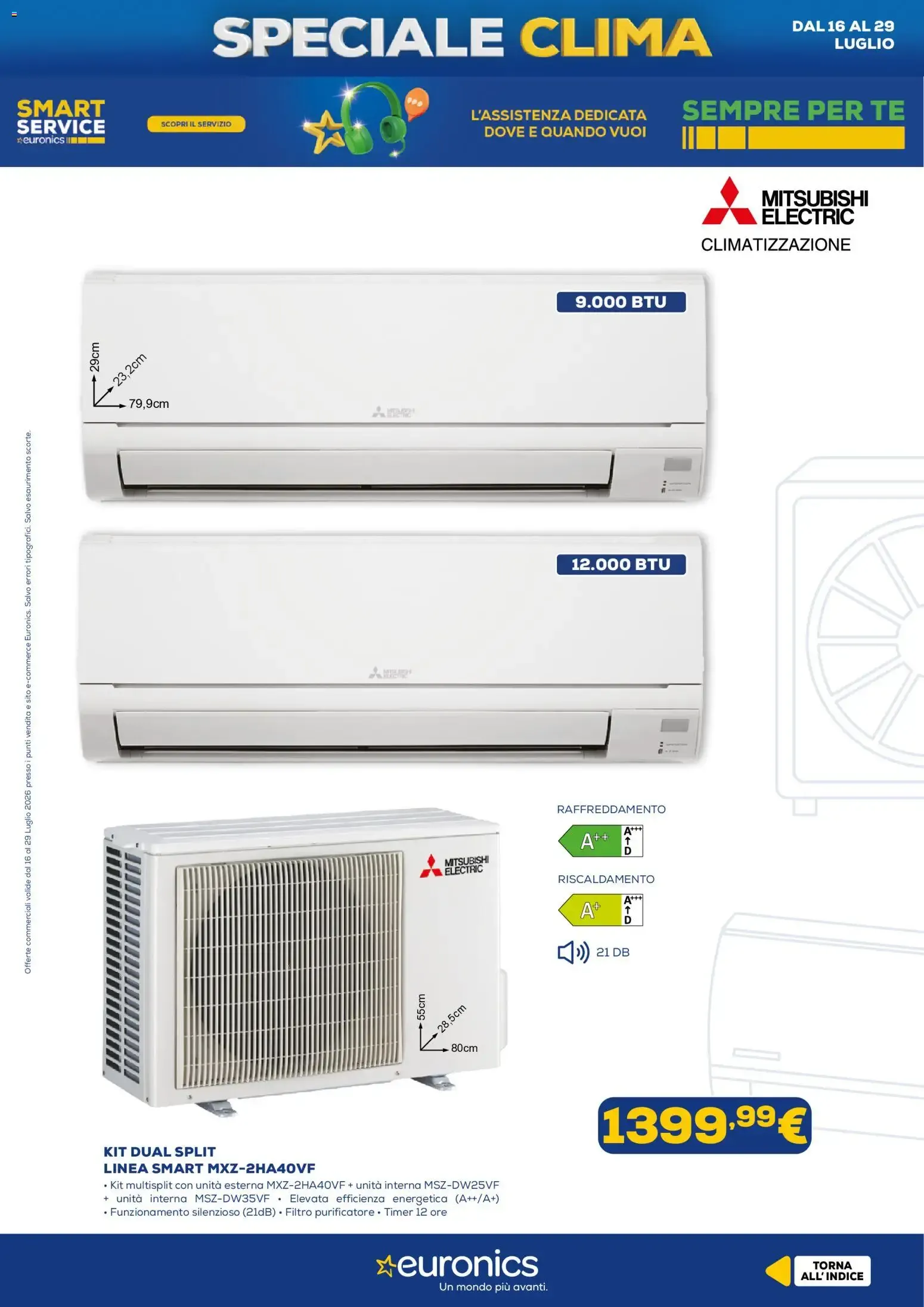 Nuovo Euronics volantino Clima dal 16/07/2026 > offerte anteprima 🛍️ da 16 luglio a 29 luglio di 2026 - Pagina del volantino 9