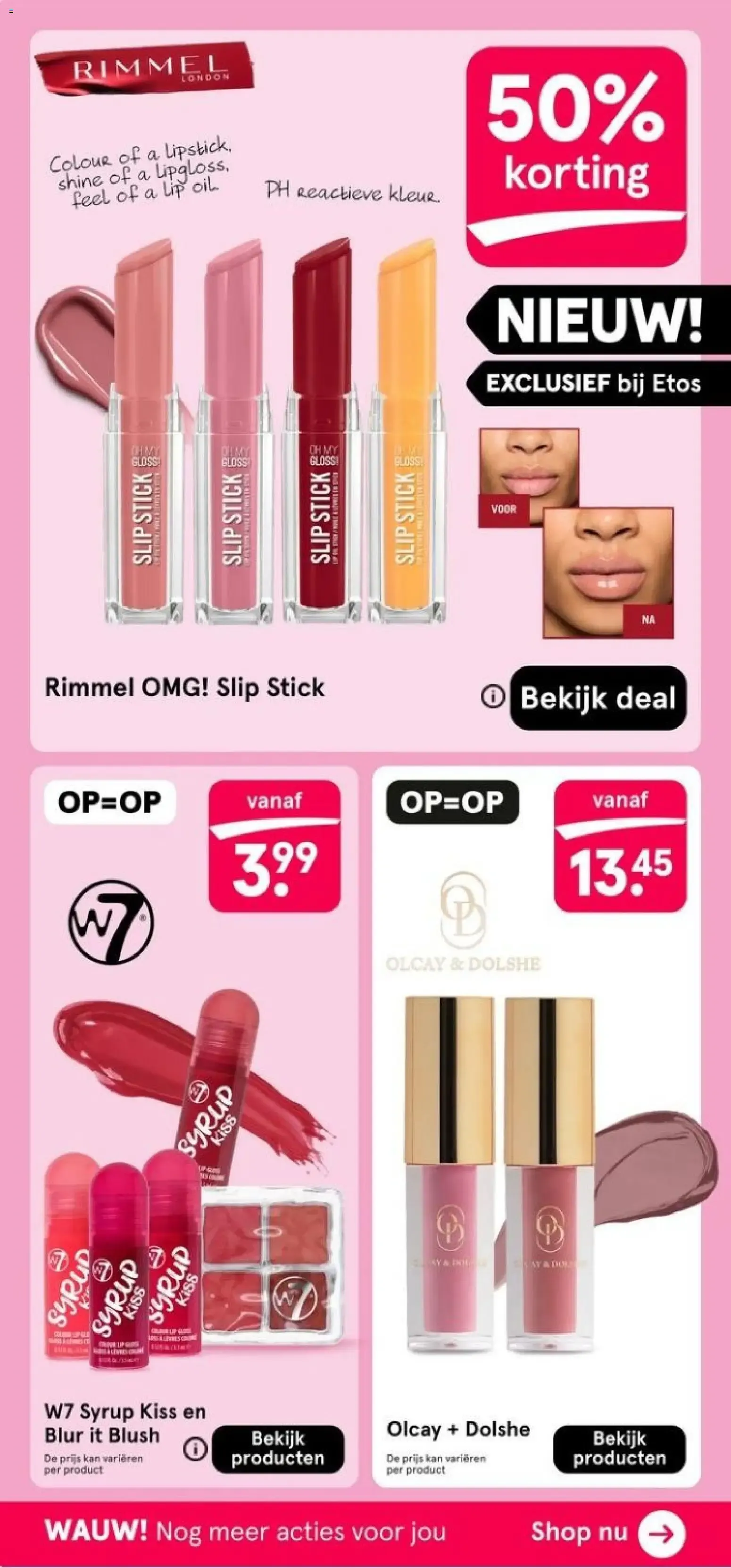 Etos: WAUW! Skincare DEALS van 24 augustus tot 6 september 2026 - Folder pagina 16
