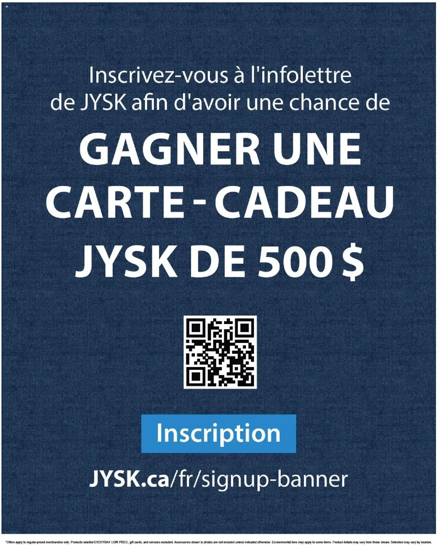 JYSK Célébration d'anniversaire: 30 ans au Canada from September 10 to September 23 2026 - flyer page 12