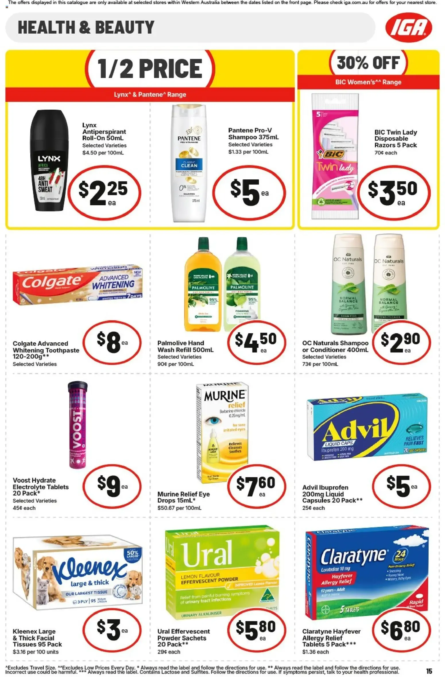 IGA - BIG FAMILY BIG PRIZES - Catalogue valid from 1 July to 7 July 2026 - page 15