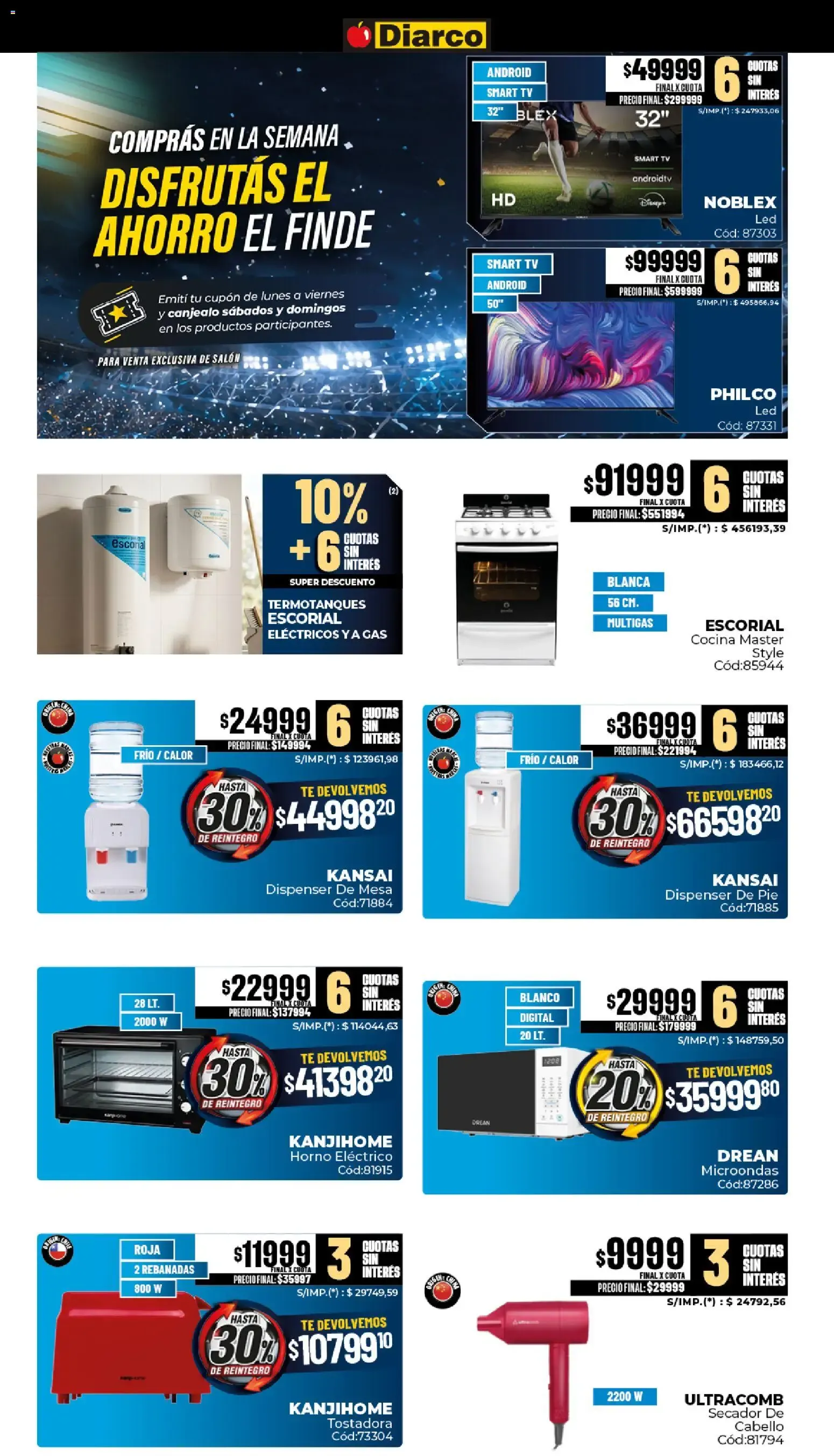 Ofertas de Diarco - Ahorros Mundiales del 22/06/2026 - 26/06/2026 22 de junio al 26 de junio 2026 - Página 18 del catálogo