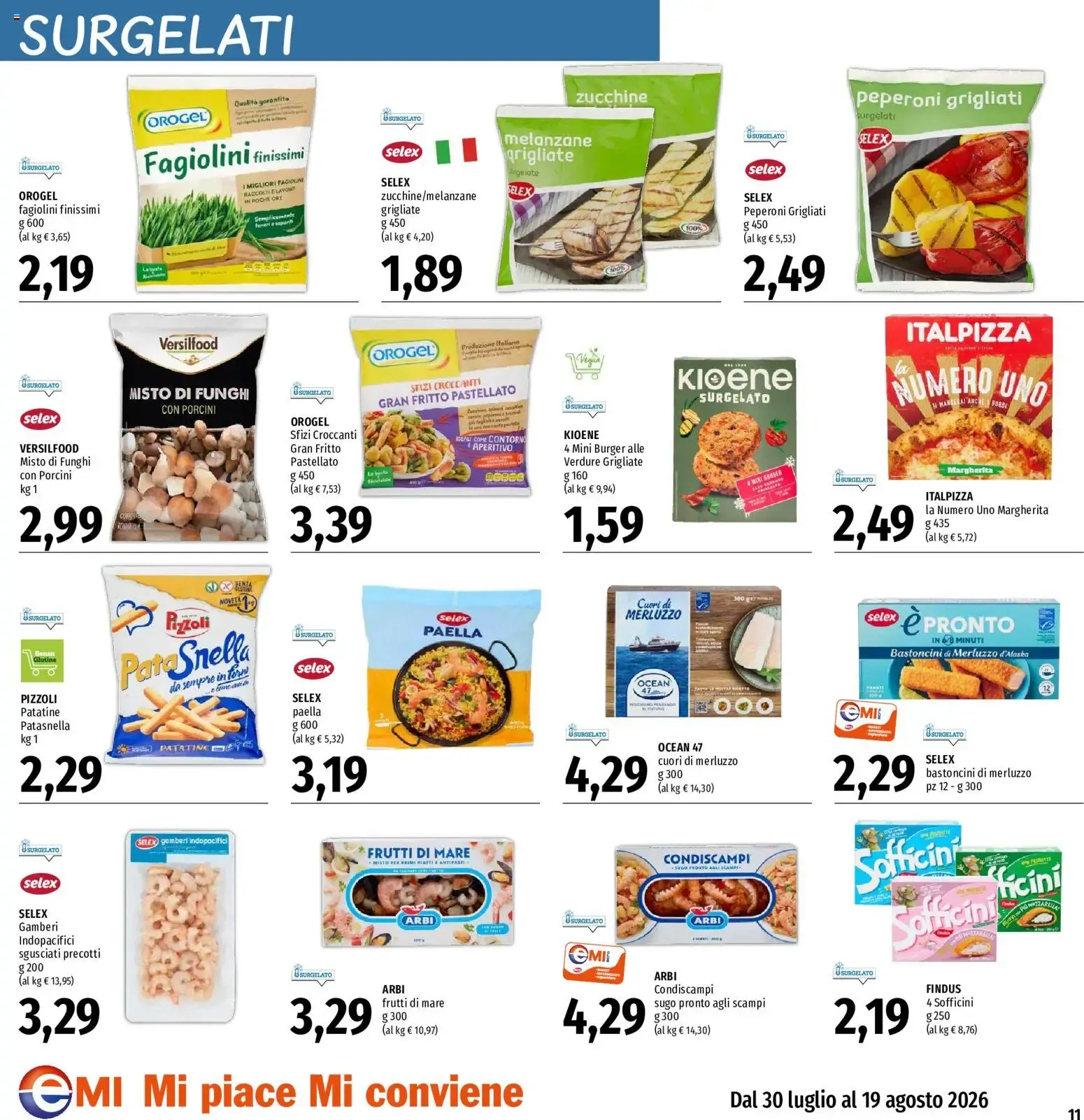 EMI volantino dal 30/07/2026 - online Offerte da 30 luglio a 19 agosto di 2026 - Pagina del volantino 11