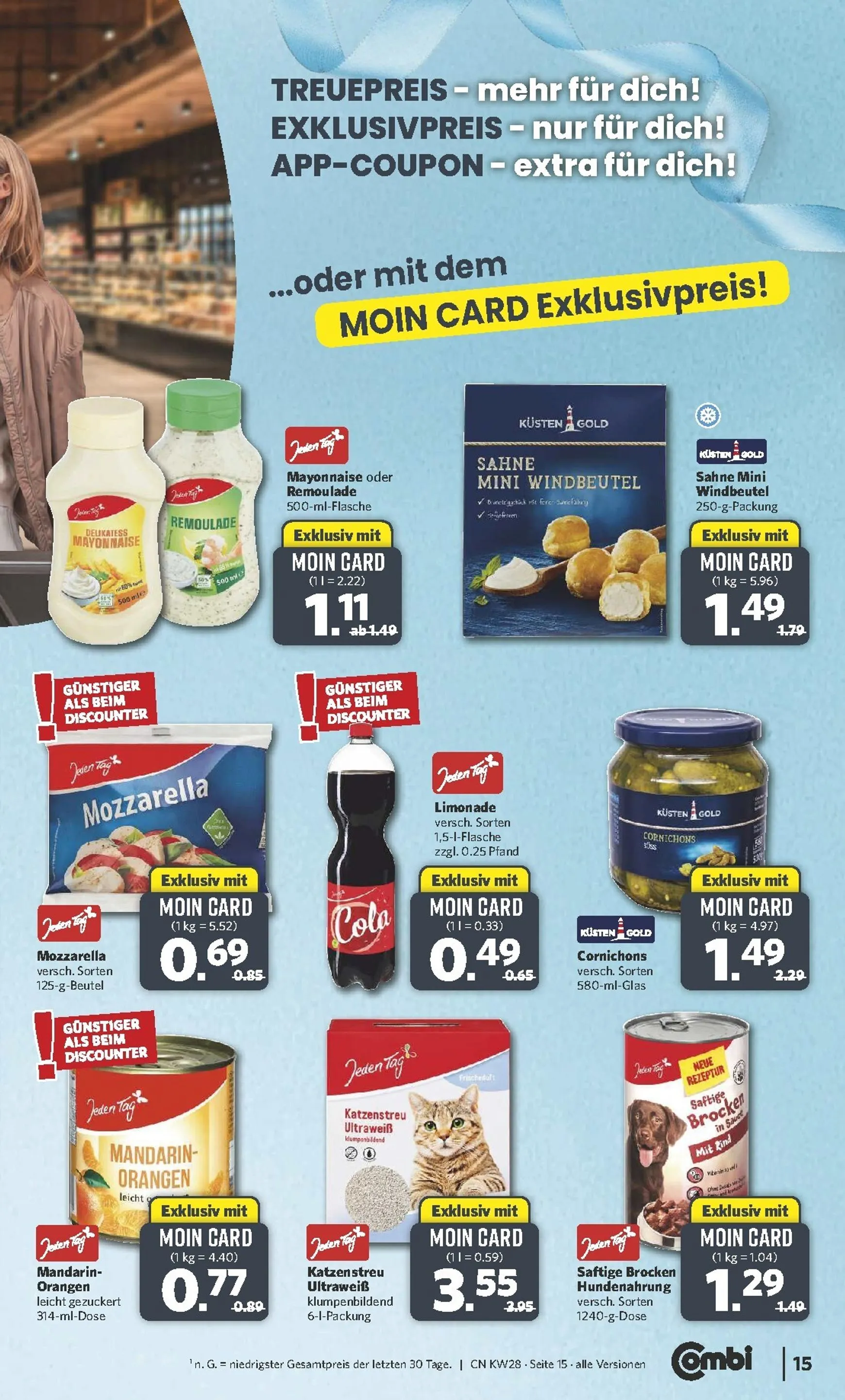 Combi Prospekt – von Montag 06.07.2026 bis Samstag 11.07.2026 von 6. Juli bis 11. Juli 2026 - Prospekt seite 15