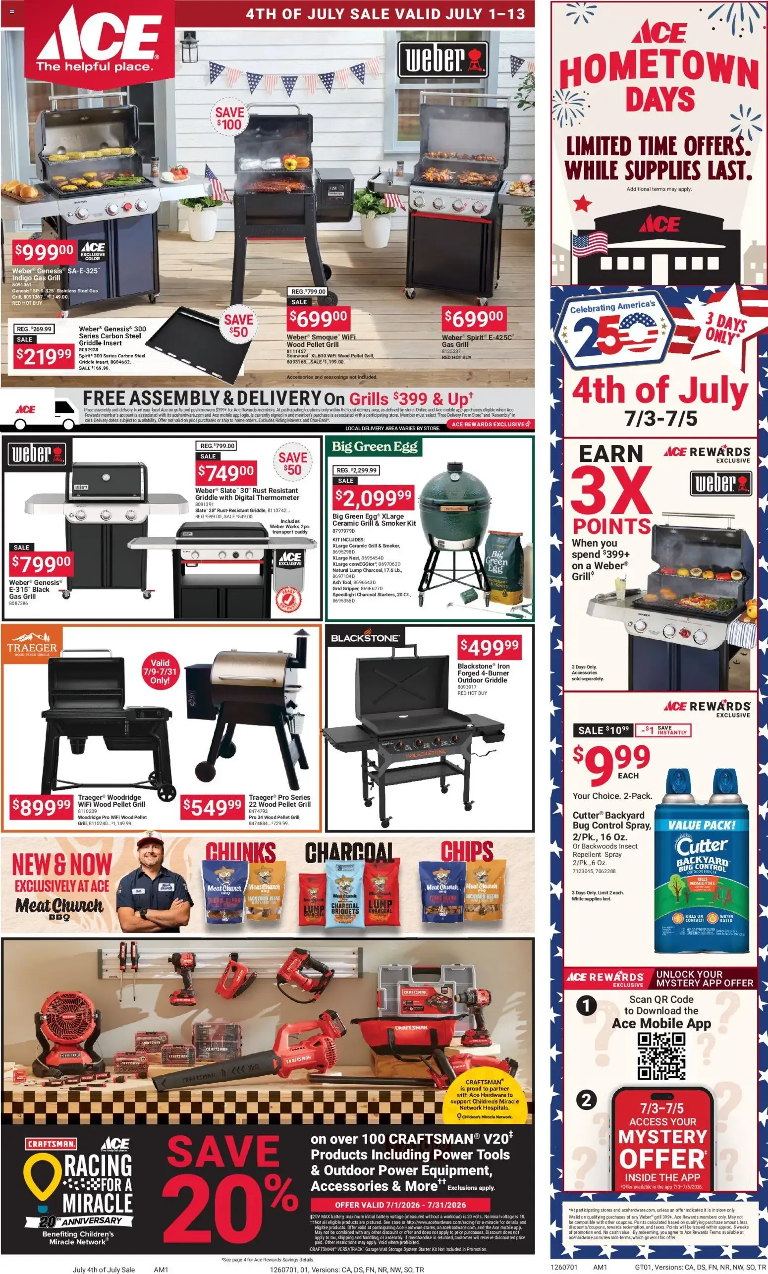 Weekly ad 4TH OF JULY SALE from July 1 to July 13 2026 - Page 1