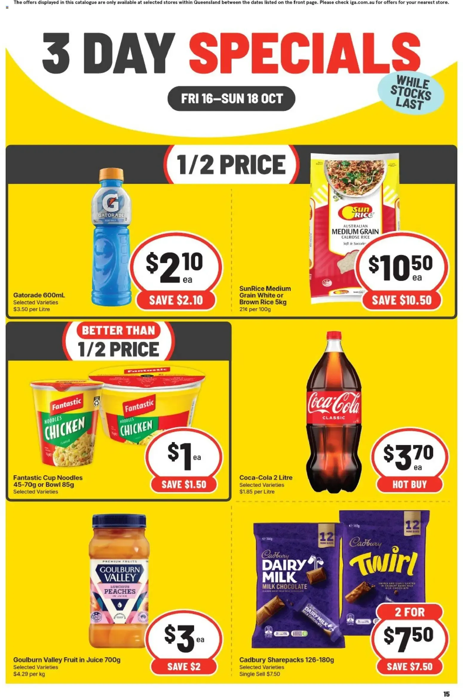 3 DAY SPECIALS - Catalogue valid from 16 October to 18 October 2026 - page 3